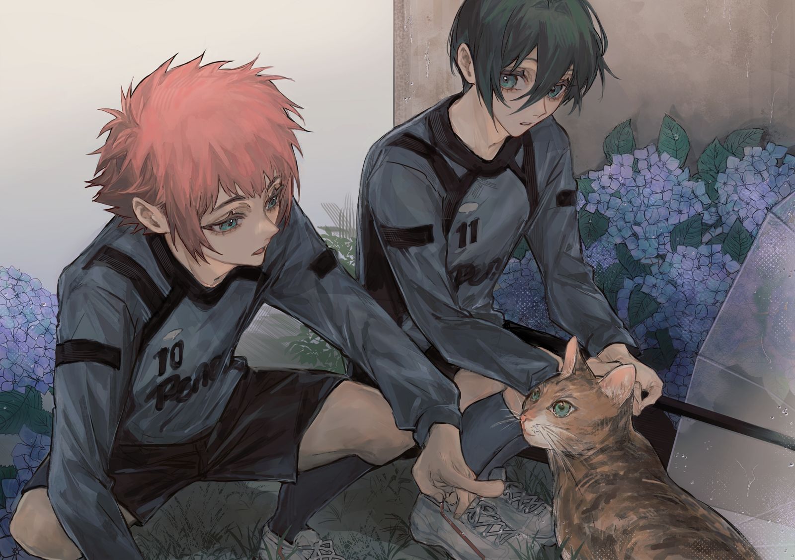 rainy summer day插画图片壁纸 rainy summer day插画图片壁纸