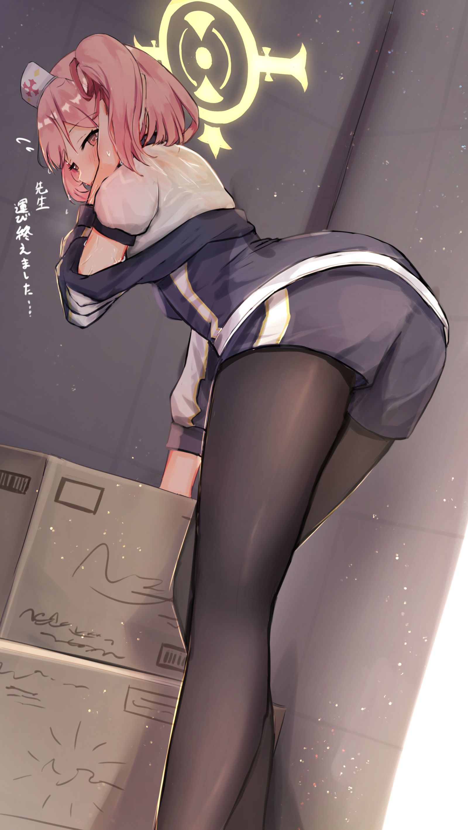 暑い中荷物運びを手伝ってくれたセリナ插画图片壁纸 暑い中荷物運びを手伝ってくれたセリナ插画图片壁纸