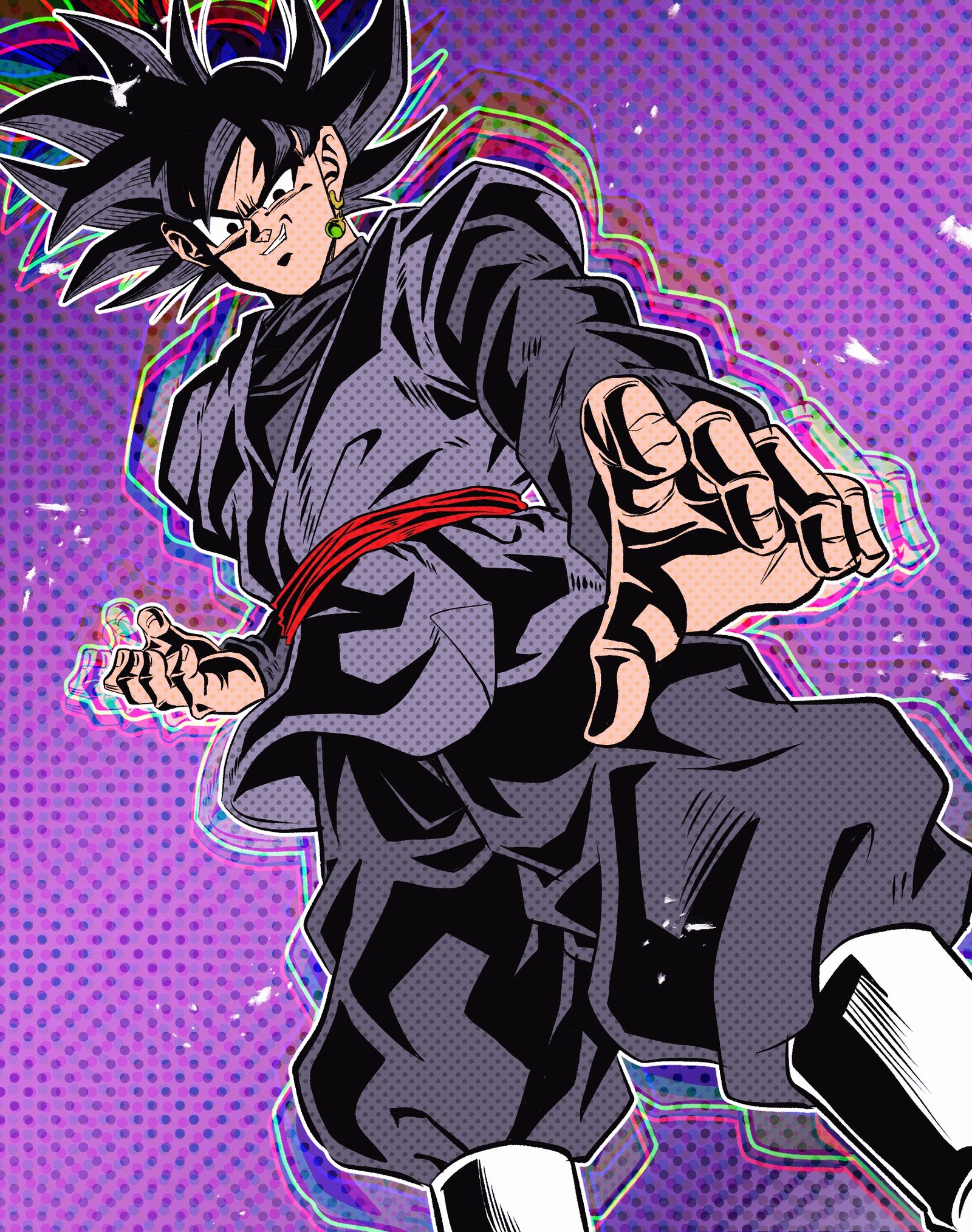 ブラックとピッコロと悟空 ブラックとピッコロと悟空