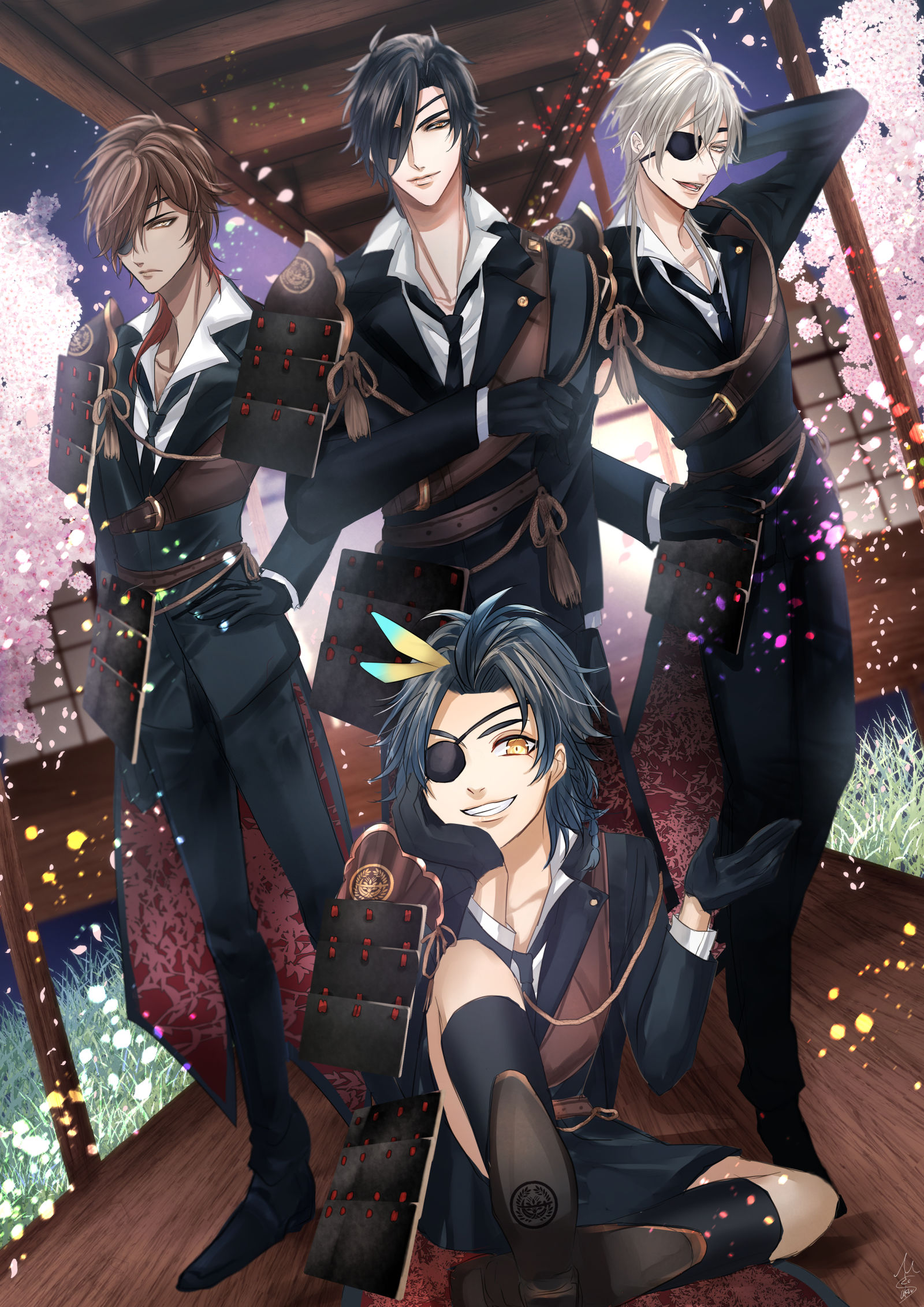 皆独眼竜〜插画图片壁纸 皆独眼竜〜插画图片壁纸