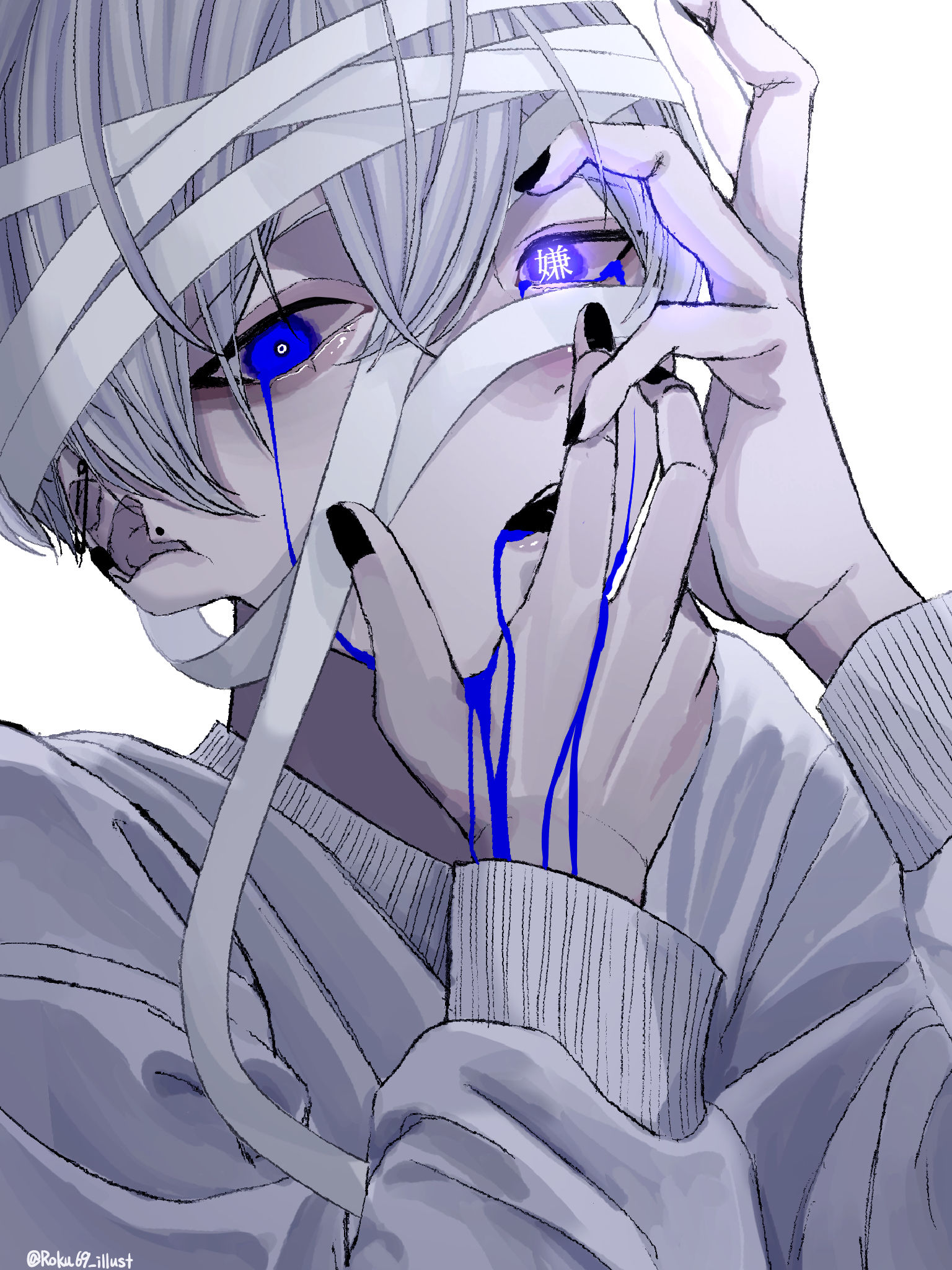 隠していた言葉插画图片壁纸 隠していた言葉插画图片壁纸