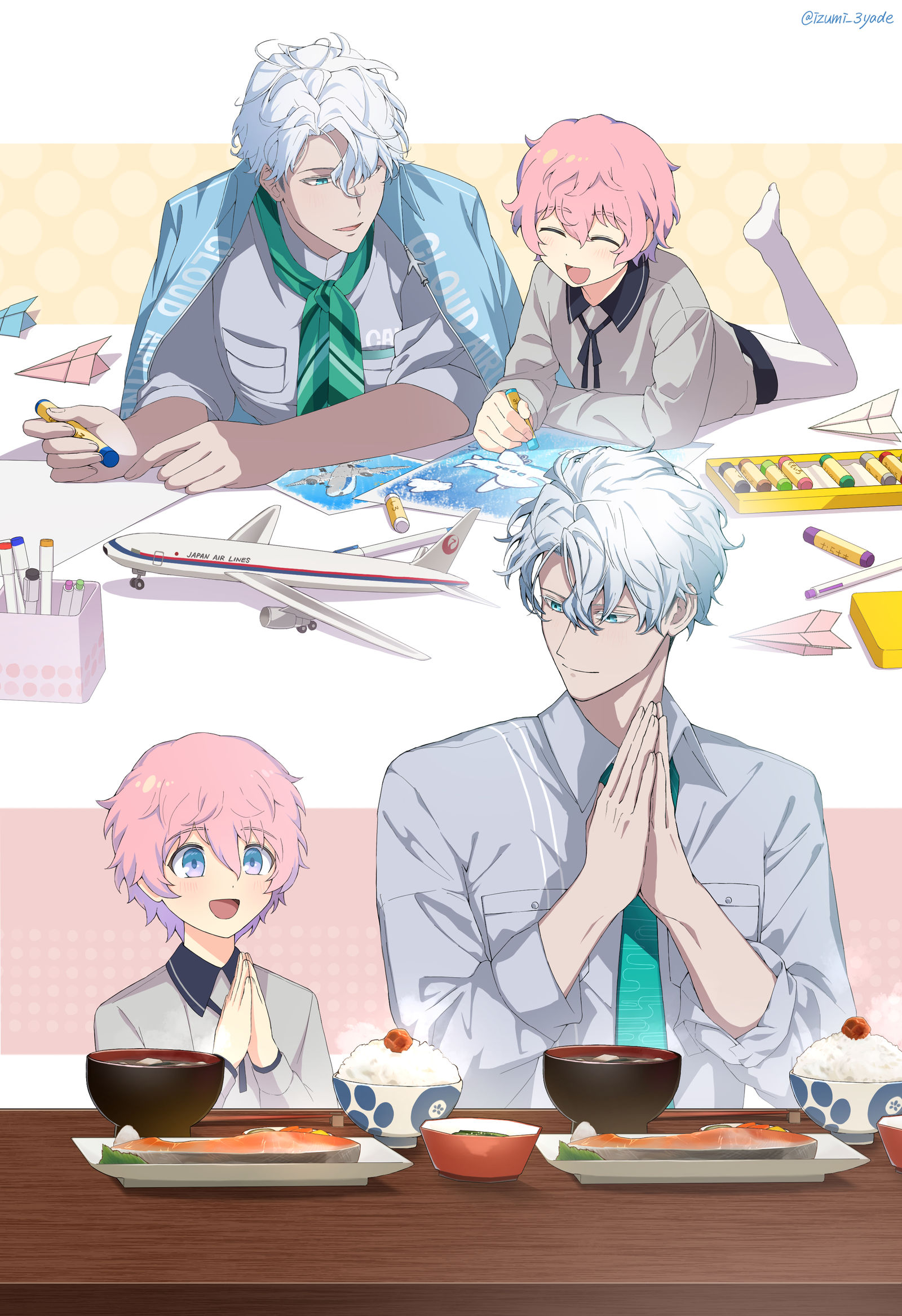 雲生さんと秋田くん插画图片壁纸 雲生さんと秋田くん插画图片壁纸