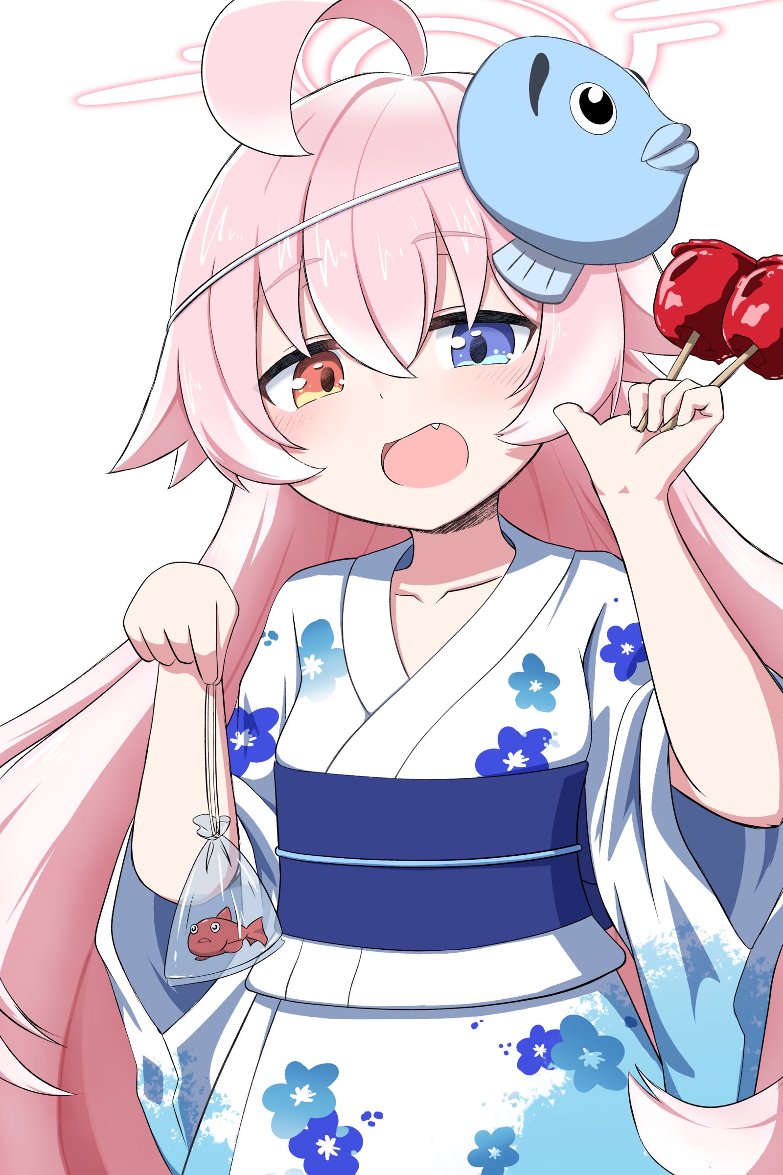 お祭りホシノ插画图片壁纸 お祭りホシノ插画图片壁纸