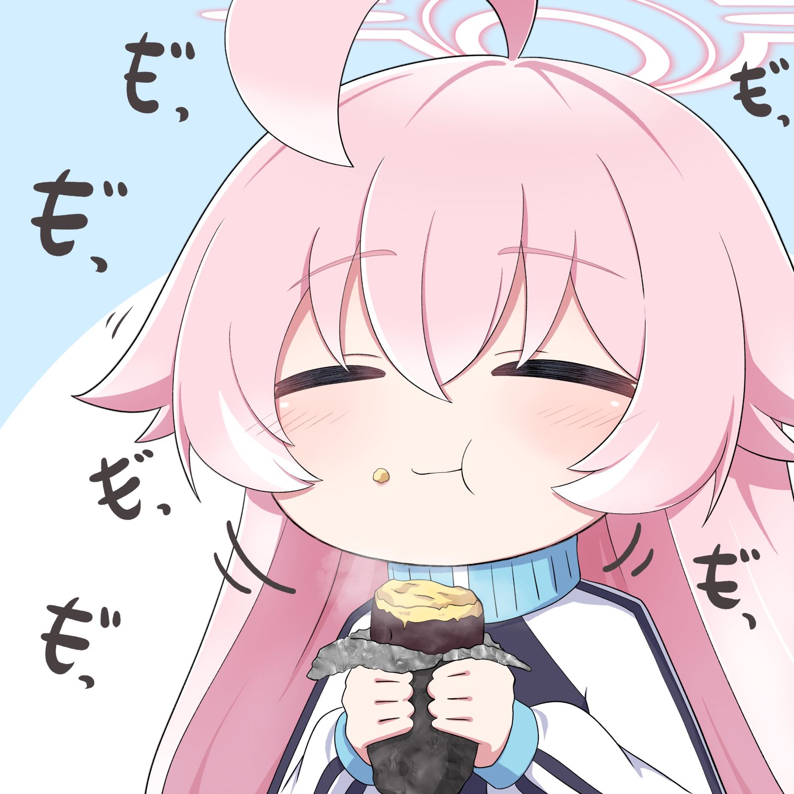 焼き芋もっもっおじさん插画图片壁纸 焼き芋もっもっおじさん插画图片壁纸