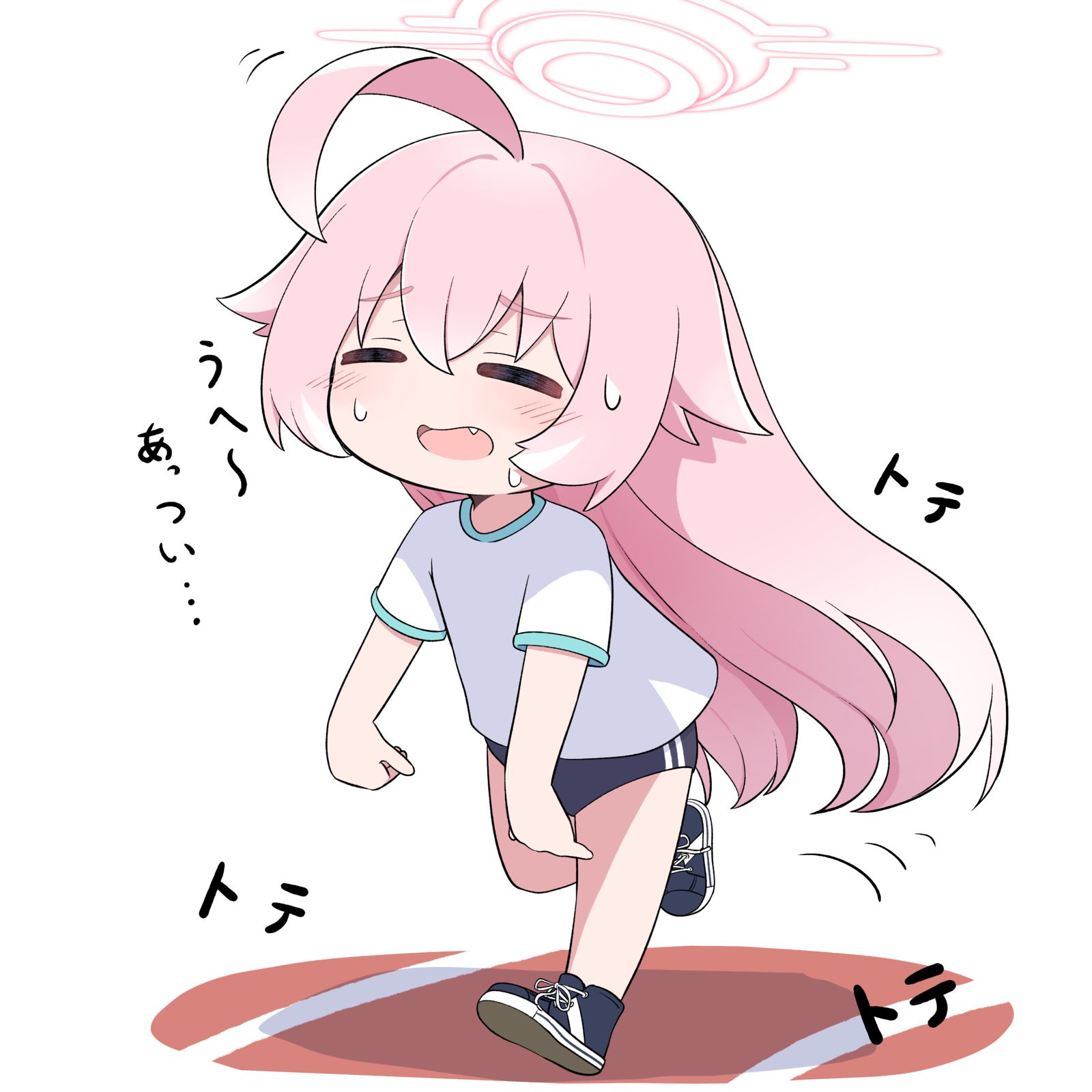 うへ~…動くともっと暑いよ~…插画图片壁纸 うへ~…動くともっと暑いよ~…插画图片壁纸