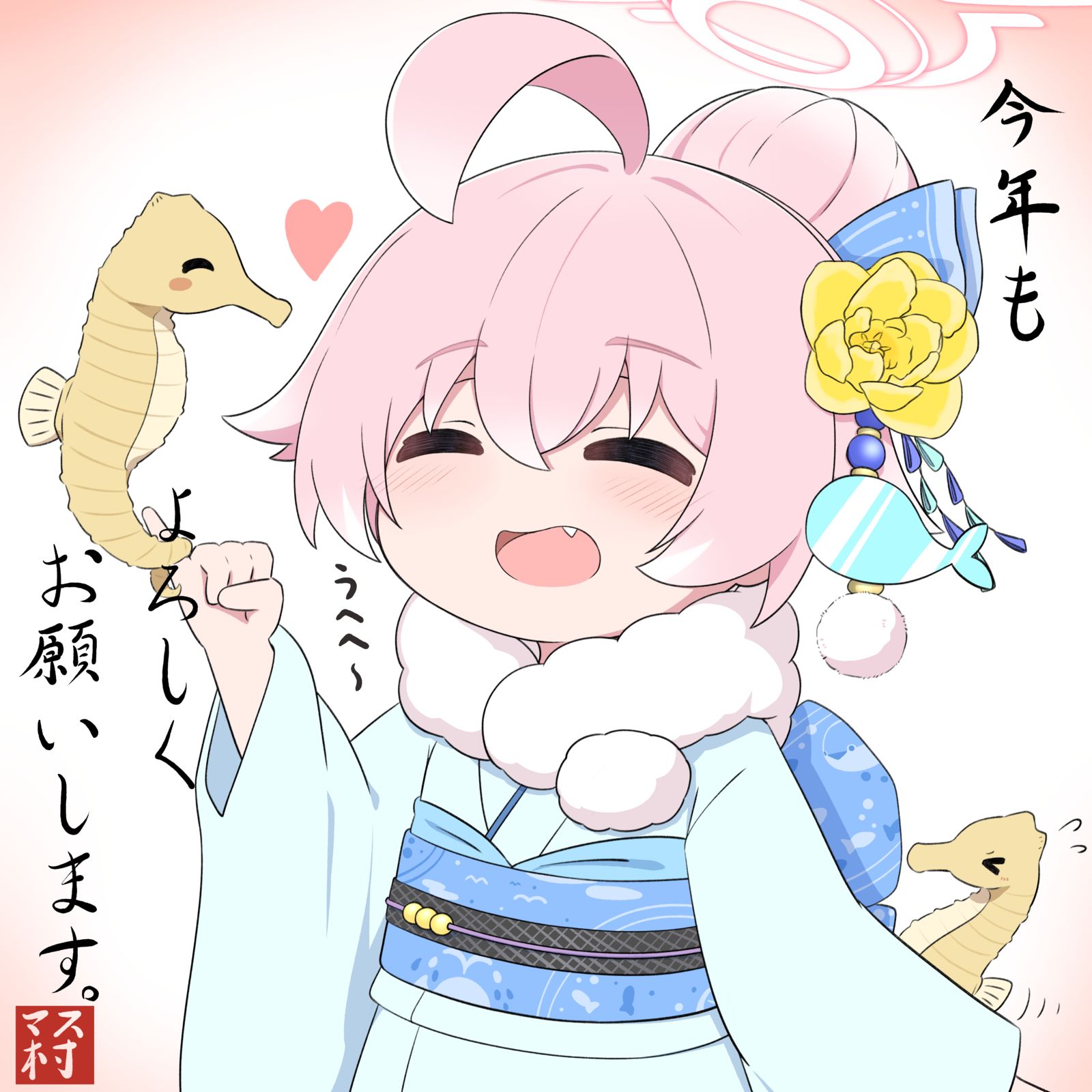 明けまして插画图片壁纸 明けまして插画图片壁纸