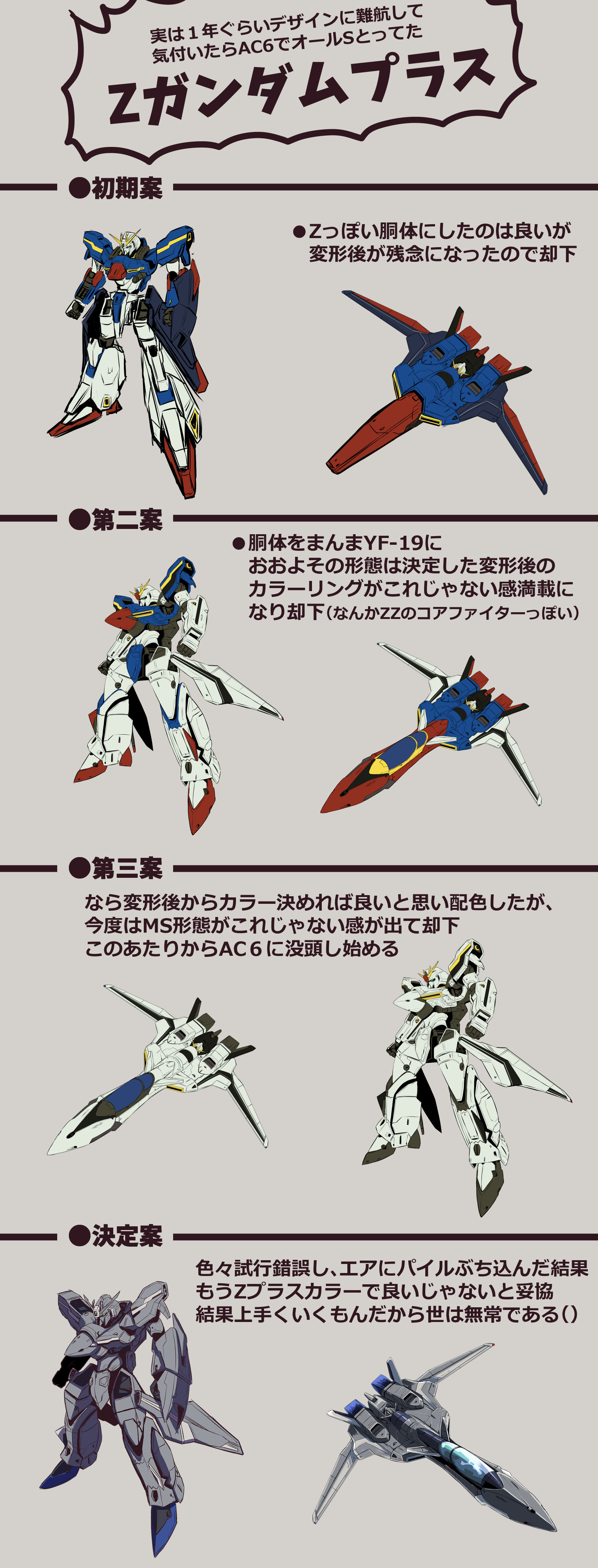 前回の漫画の機体デザインに関して插画图片壁纸 前回の漫画の機体デザインに関して插画图片壁纸
