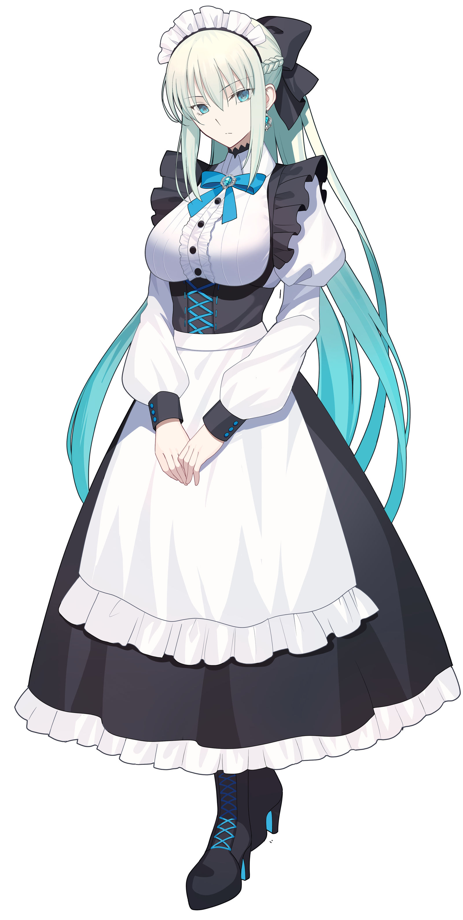 メイドモルガン様插画图片壁纸 メイドモルガン様插画图片壁纸