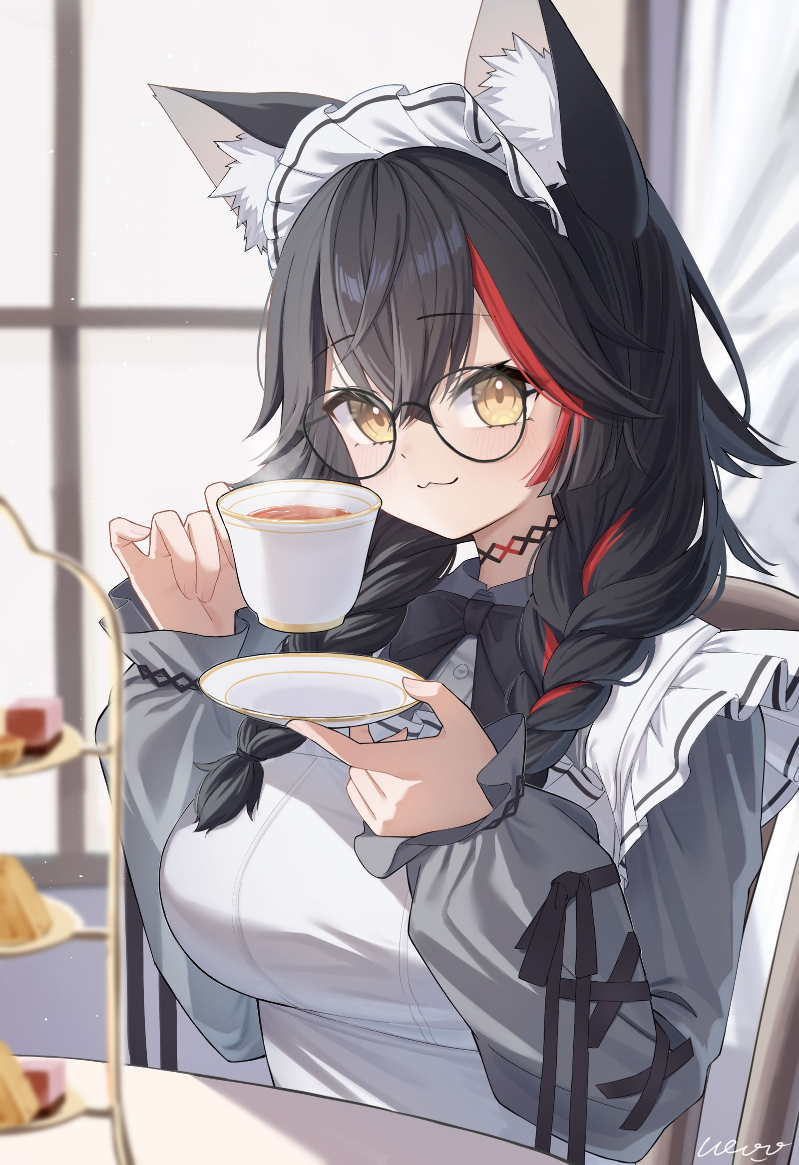 ティータイム☕插画图片壁纸 ティータイム☕插画图片壁纸