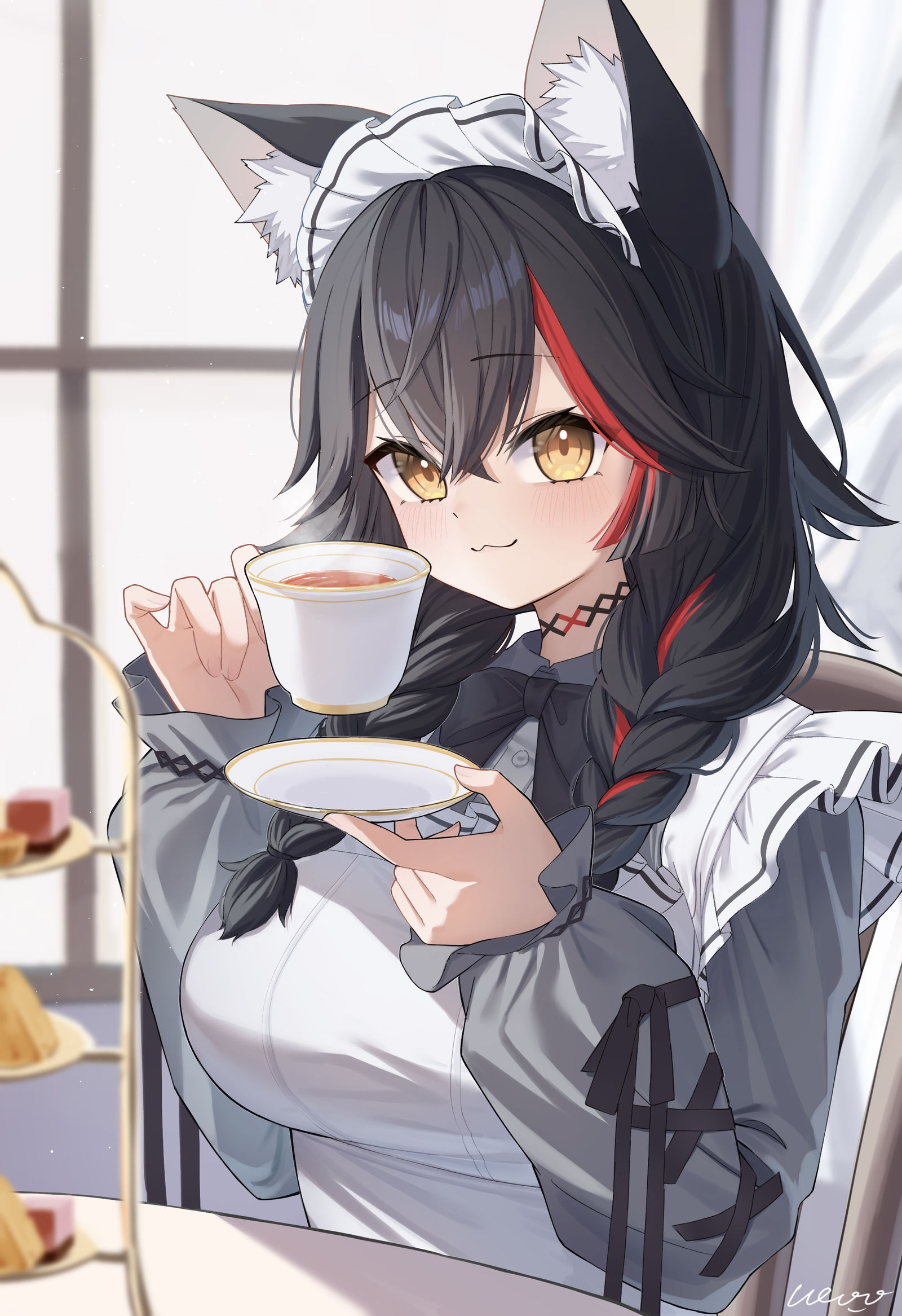 ティータイム☕插画图片壁纸 ティータイム☕插画图片壁纸
