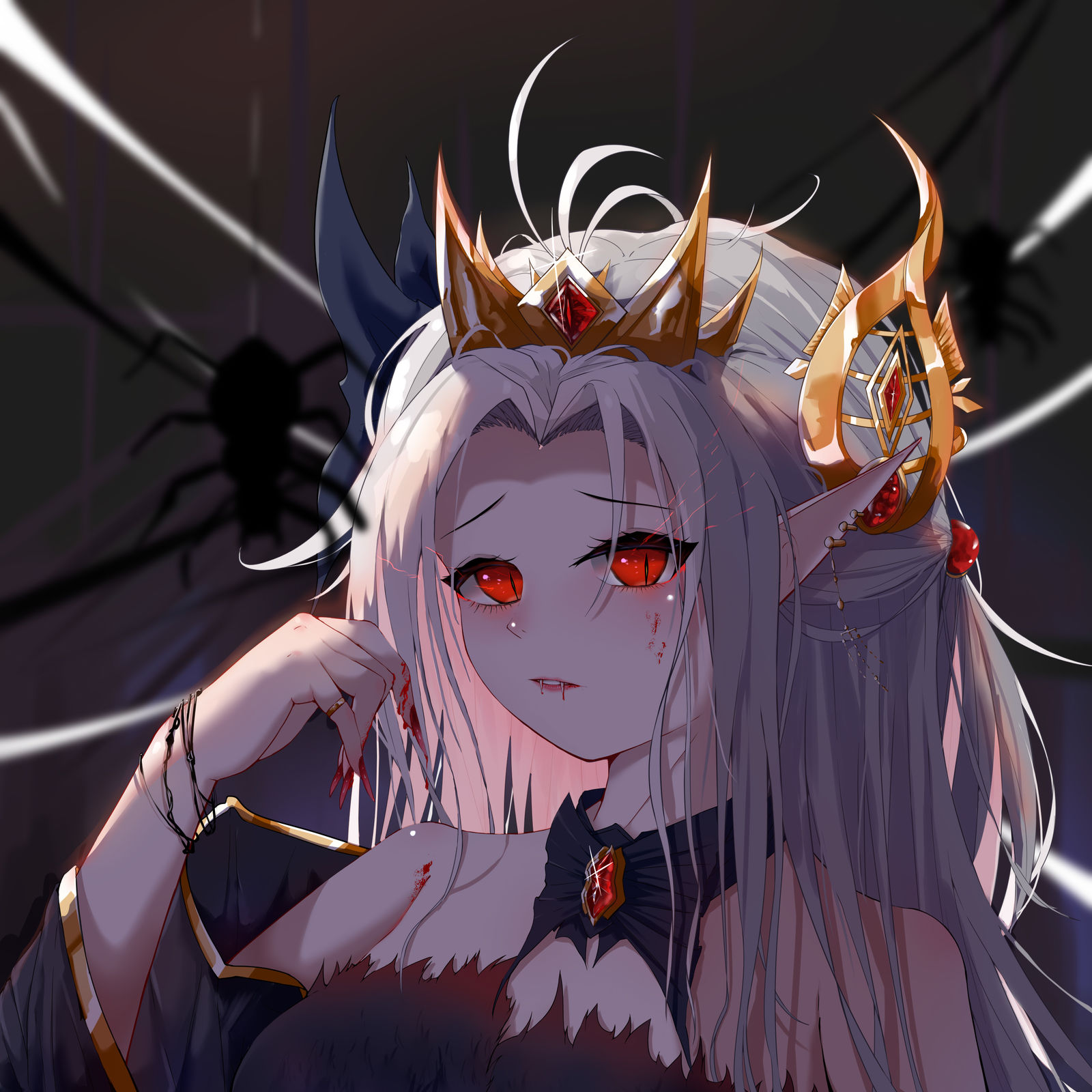 吸血姬( '▿ ' )插画图片壁纸 吸血姬( '▿ ' )插画图片壁纸