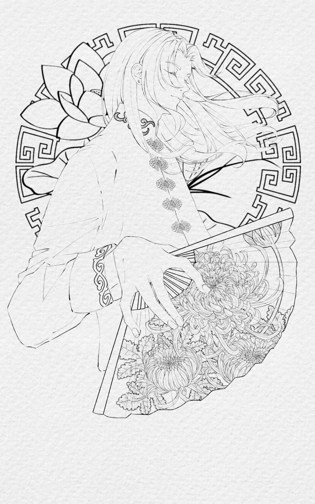 古风美男插画图片壁纸 古风美男插画图片壁纸