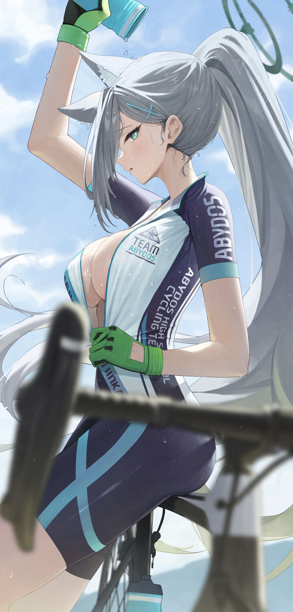 シロコテラー(ライディング)插画图片壁纸 シロコテラー(ライディング)插画图片壁纸