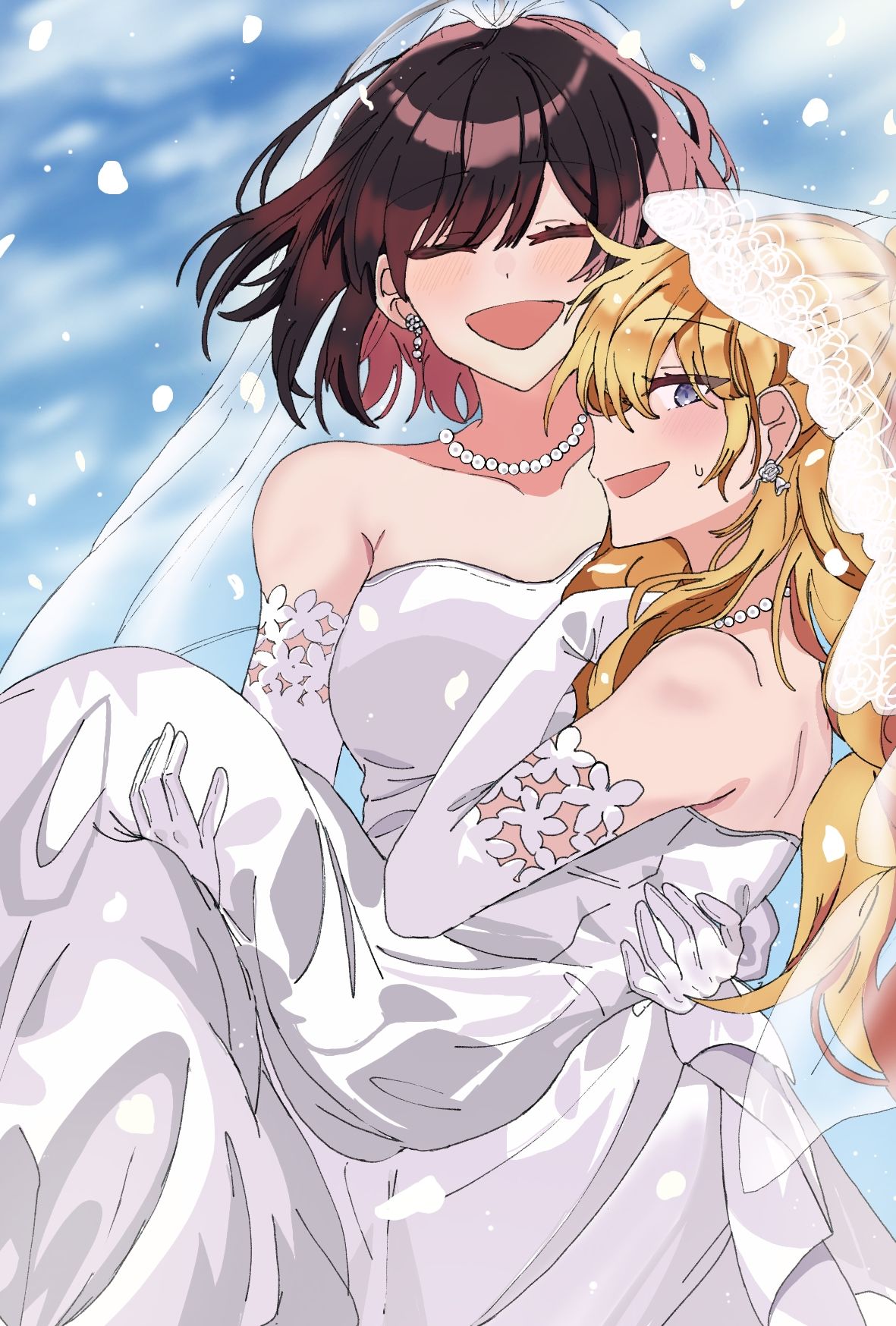 Rae and Claire wedding 插画图片壁纸 Rae and Claire wedding 插画图片壁纸