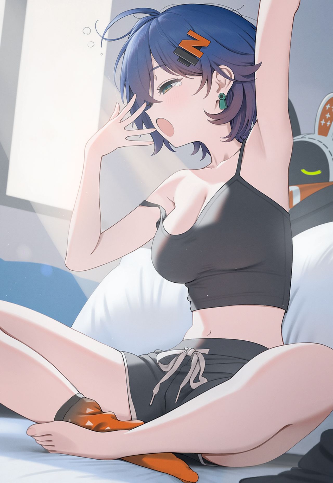 寝起き插画图片壁纸 寝起き插画图片壁纸