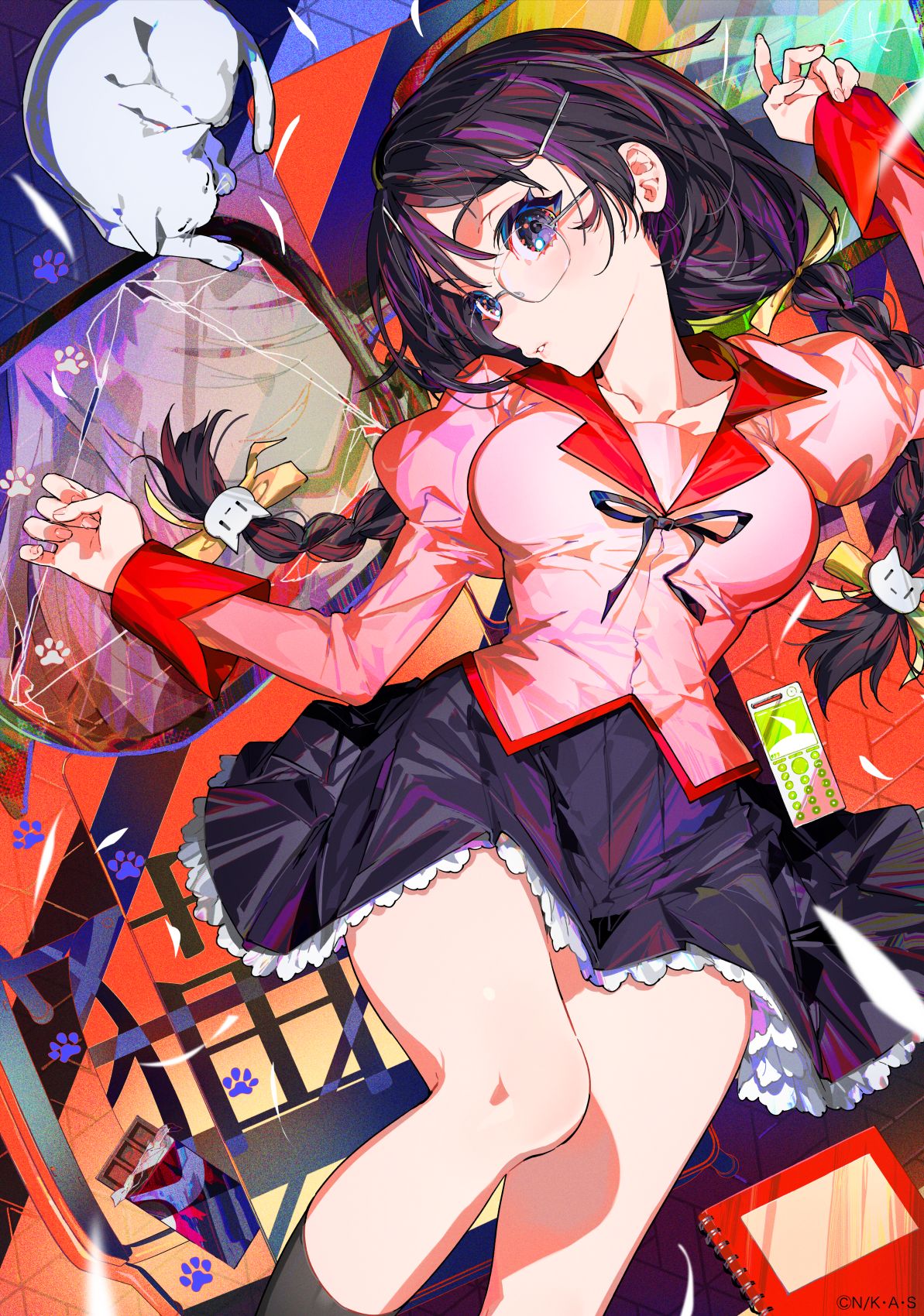 羽川翼插画图片壁纸 羽川翼插画图片壁纸