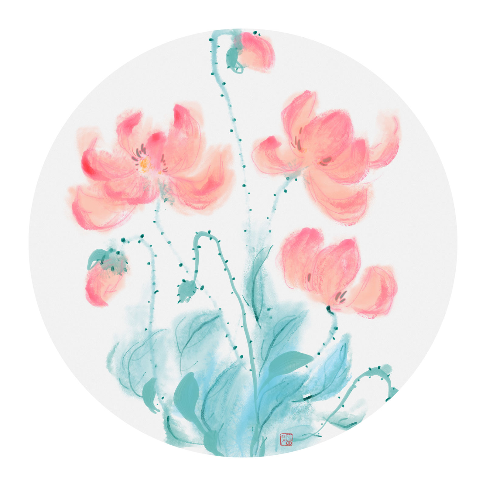 春色浅插画图片壁纸 春色浅插画图片壁纸