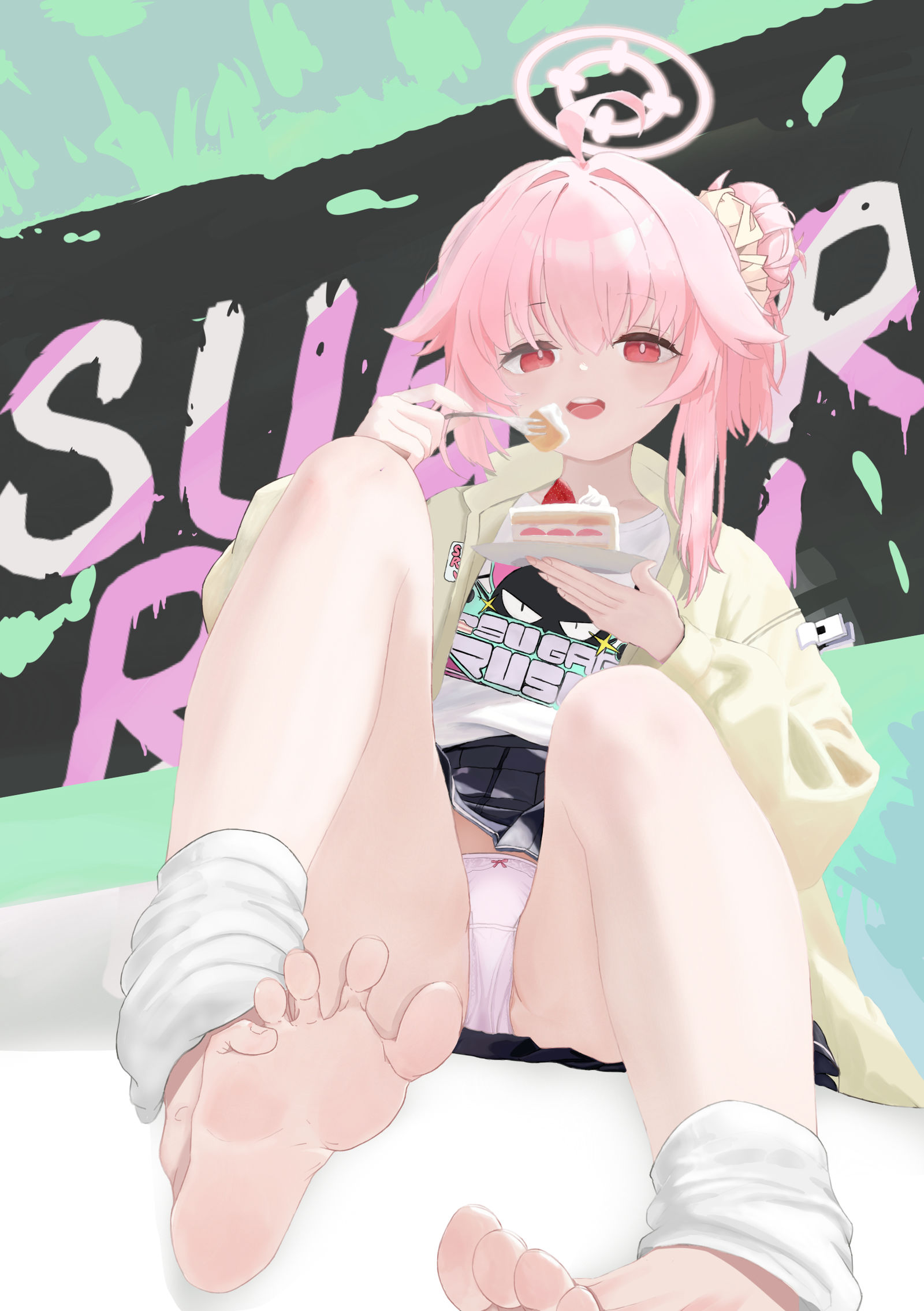 草莓牛奶味小孩插画图片壁纸 草莓牛奶味小孩插画图片壁纸