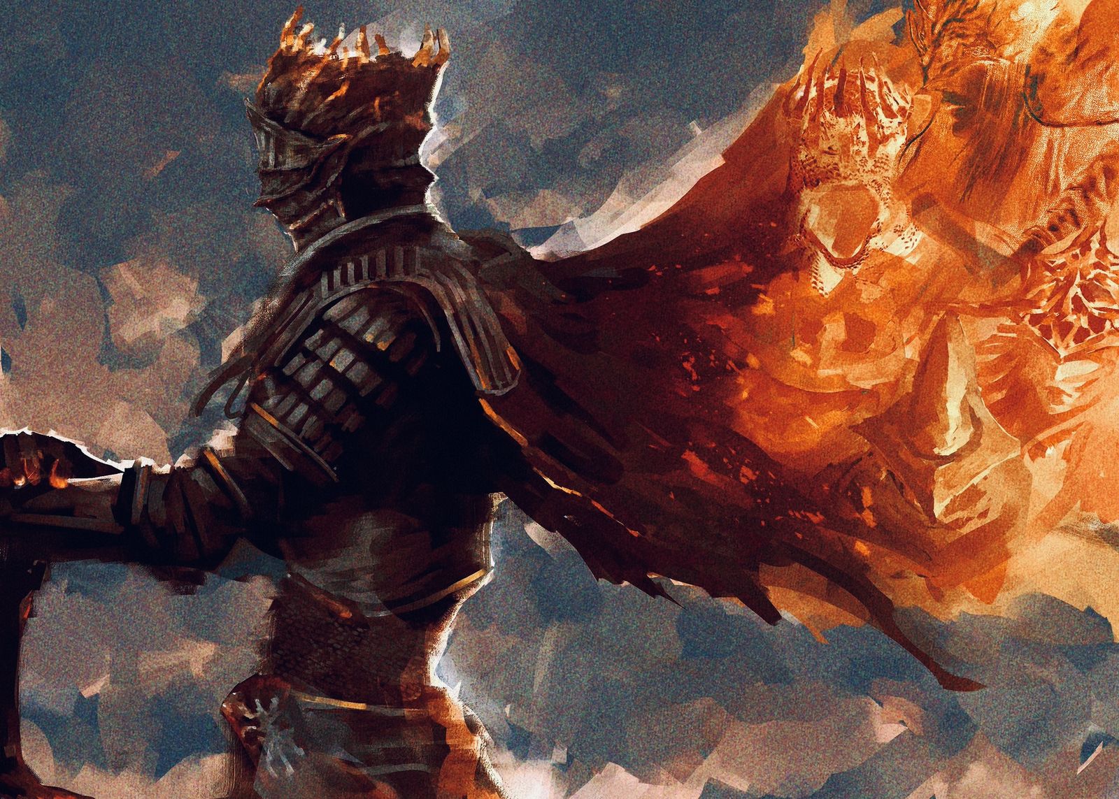 Soul of Cinder 王たちの化身插画图片壁纸 Soul of Cinder 王たちの化身插画图片壁纸