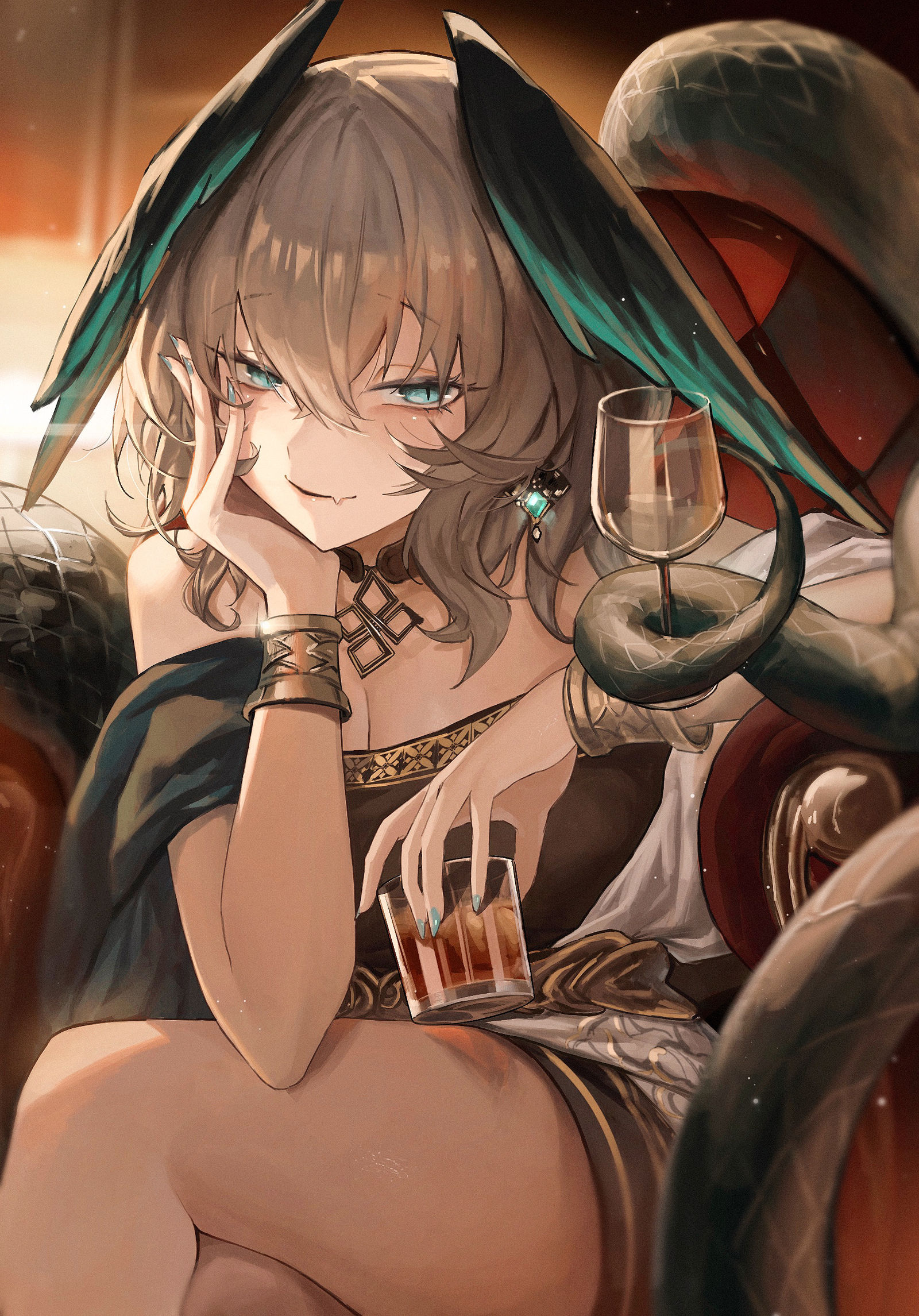 「ドクター、一杯飲まないか」 「ドクター、一杯飲まないか」