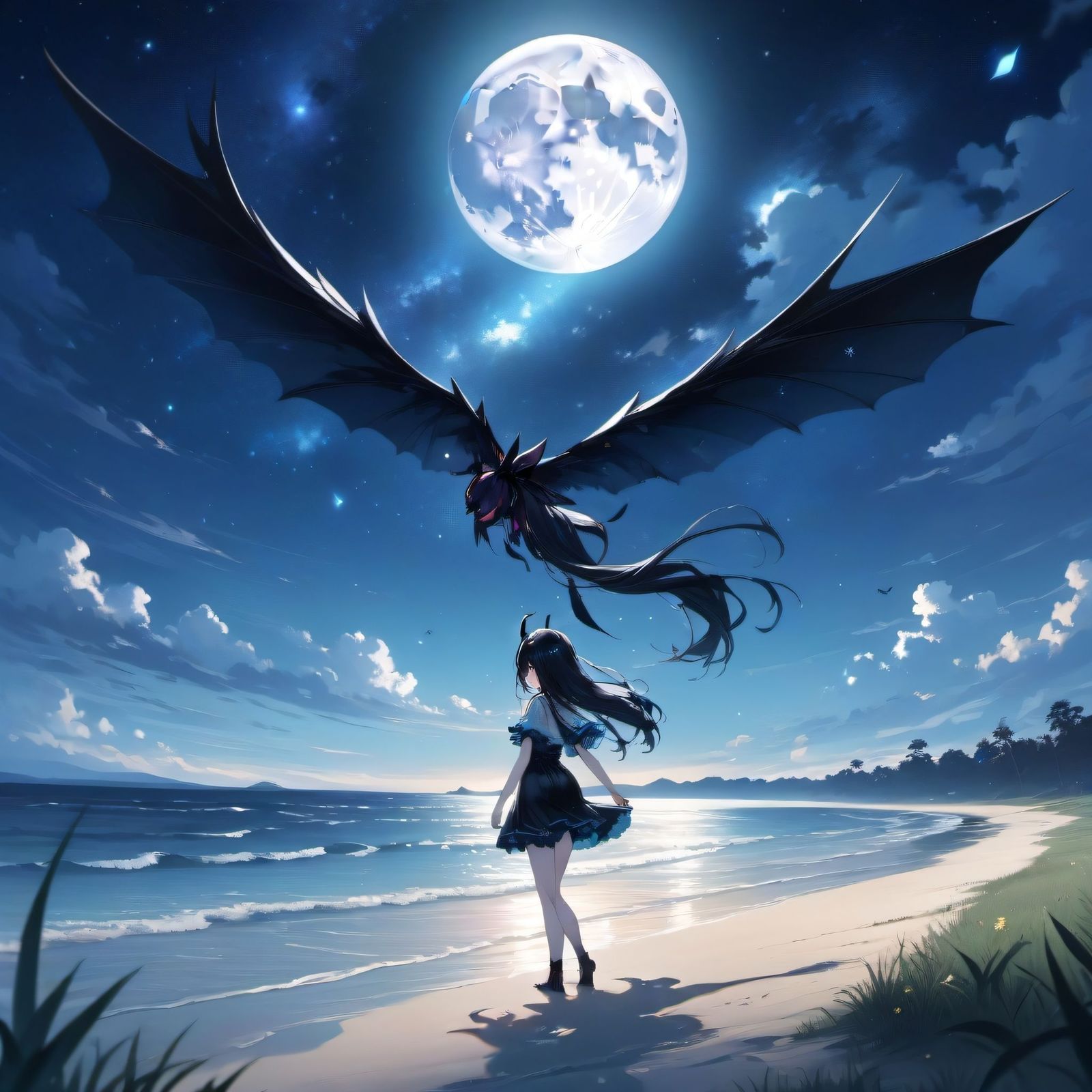 魅魔插画图片壁纸 魅魔插画图片壁纸