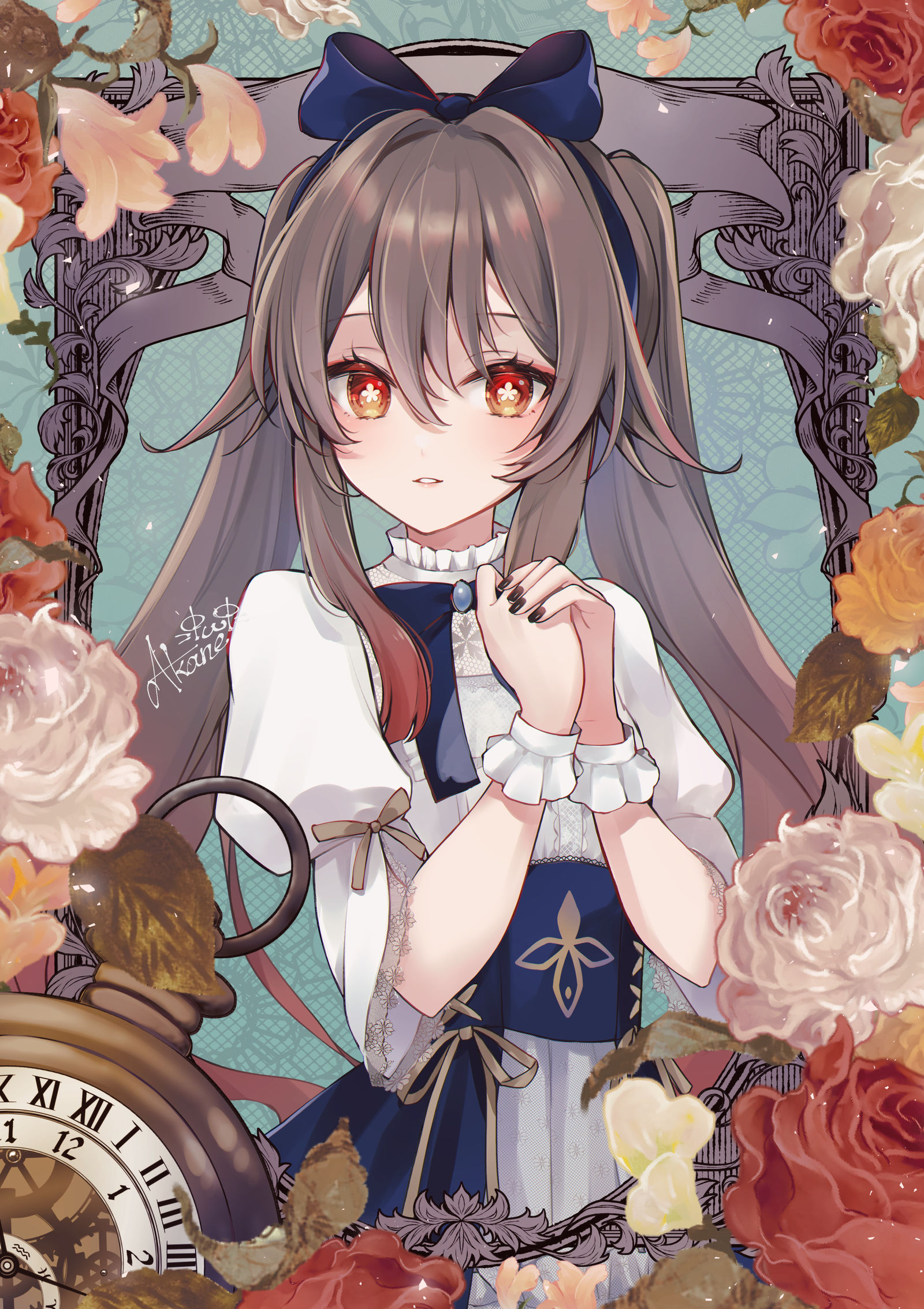 胡桃ちゃん插画图片壁纸 胡桃ちゃん插画图片壁纸