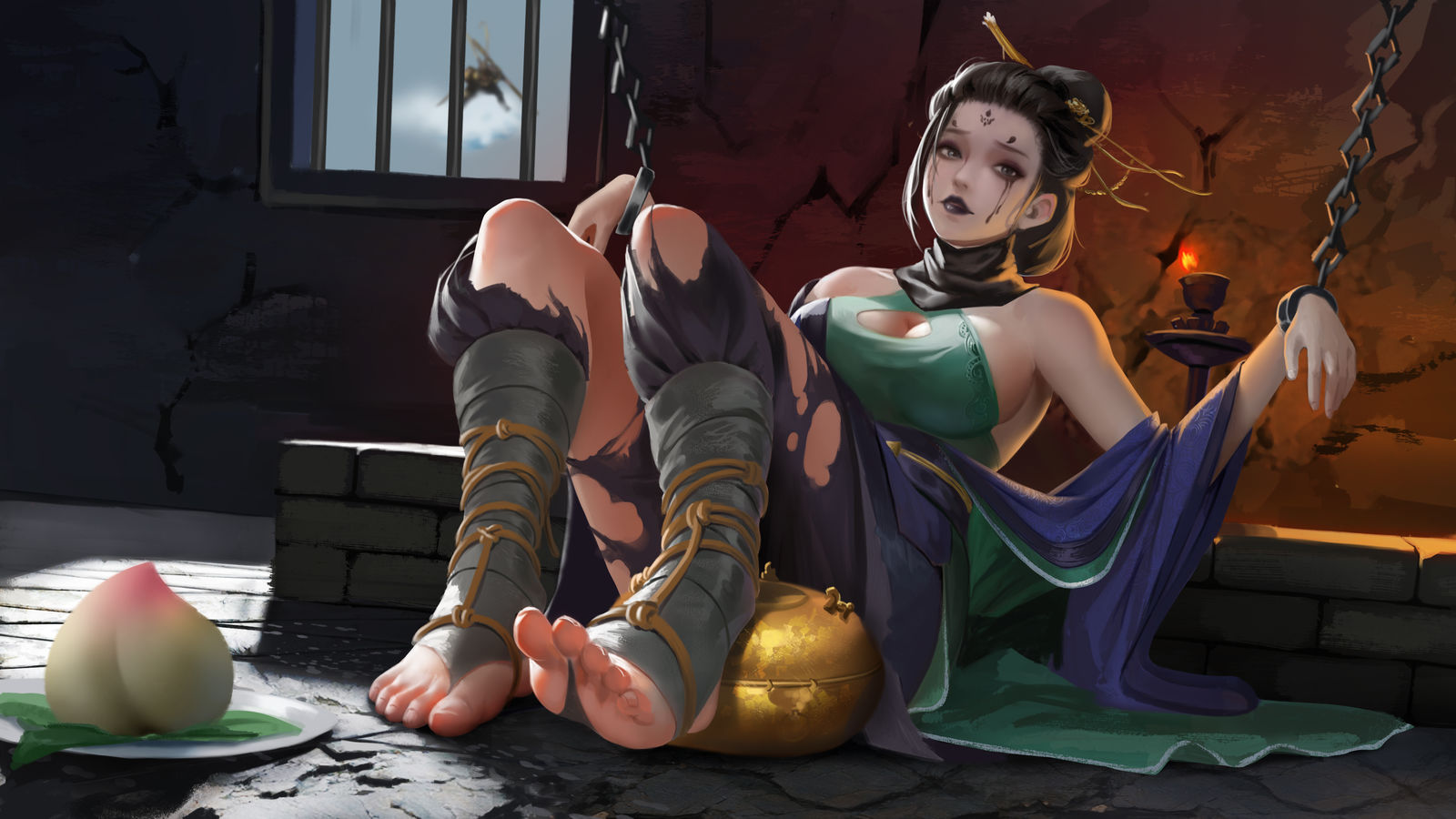 都是玉足插画图片壁纸 都是玉足插画图片壁纸