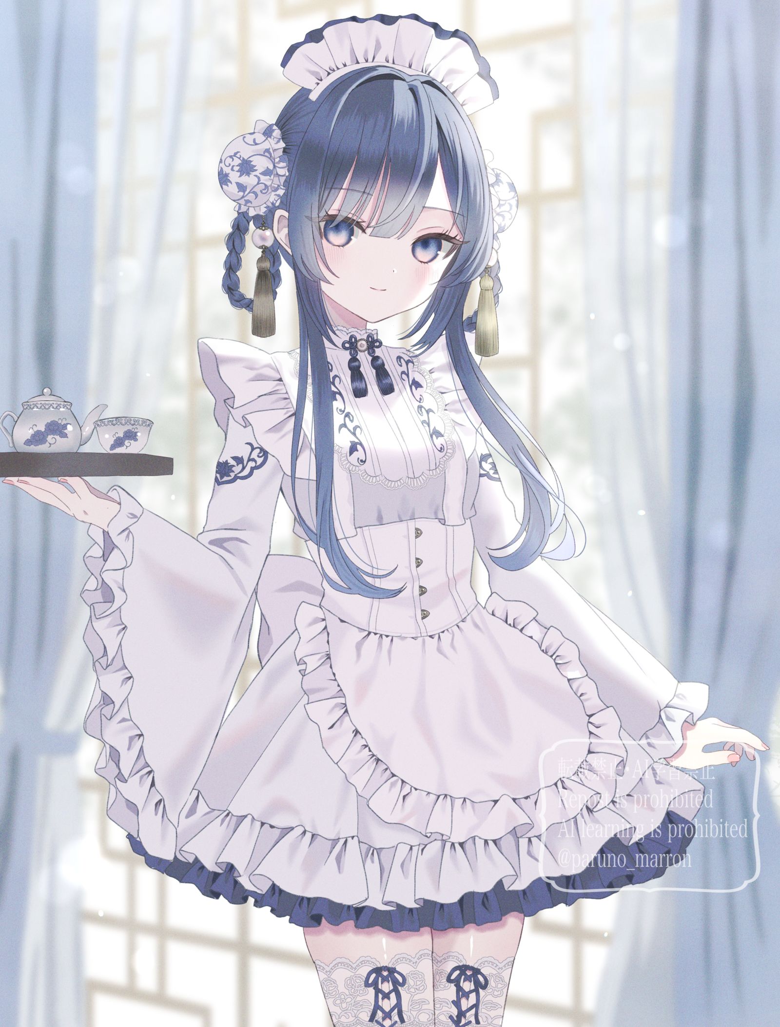 チャイナメイドさん插画图片壁纸 チャイナメイドさん插画图片壁纸