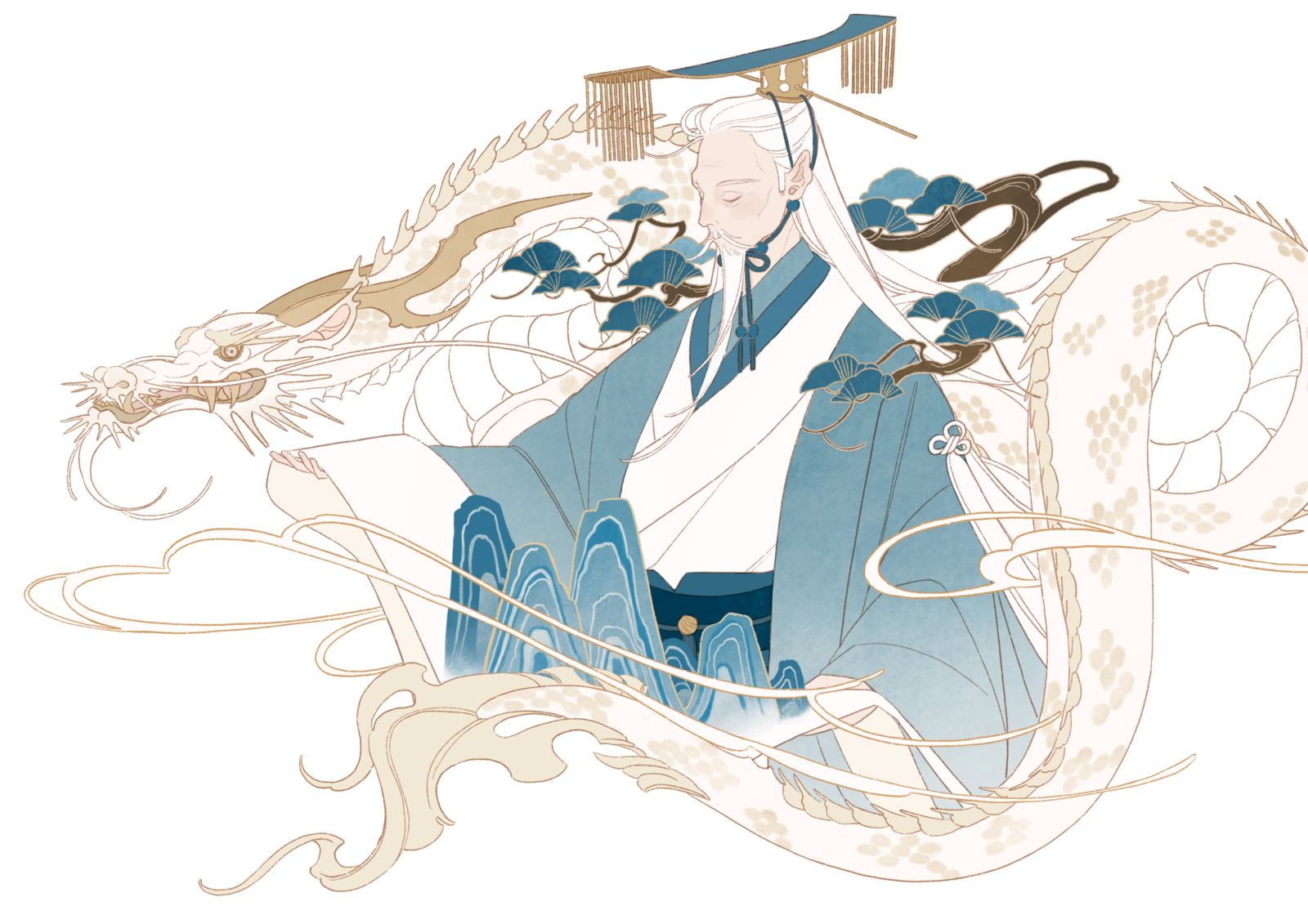 龍仙插画图片壁纸 龍仙插画图片壁纸