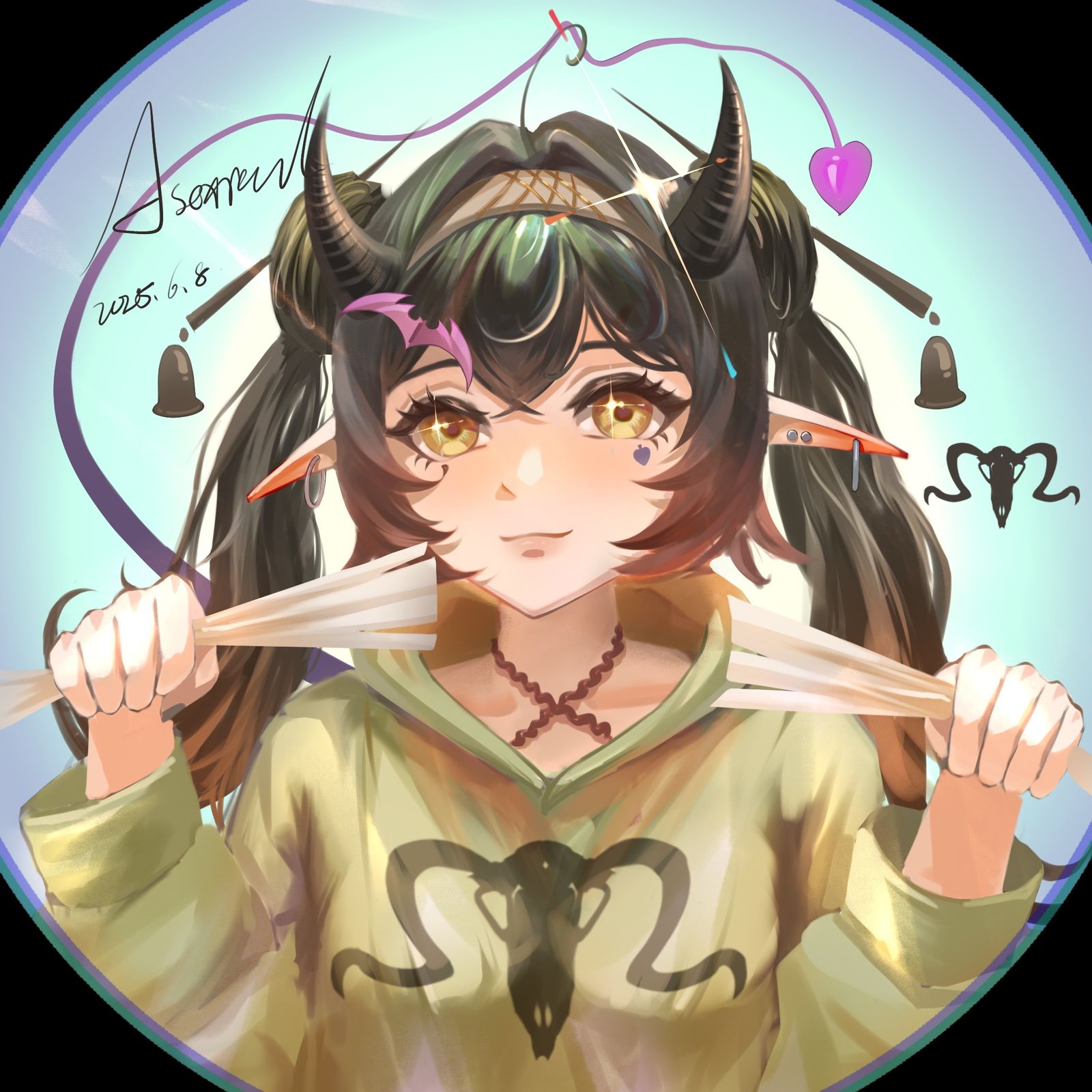 小小没魔插画图片壁纸 小小没魔插画图片壁纸