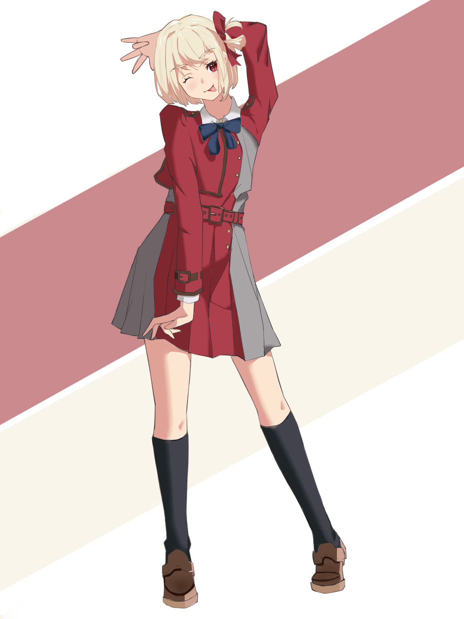 莉可莉丝锦木千束插画图片壁纸 莉可莉丝锦木千束插画图片壁纸