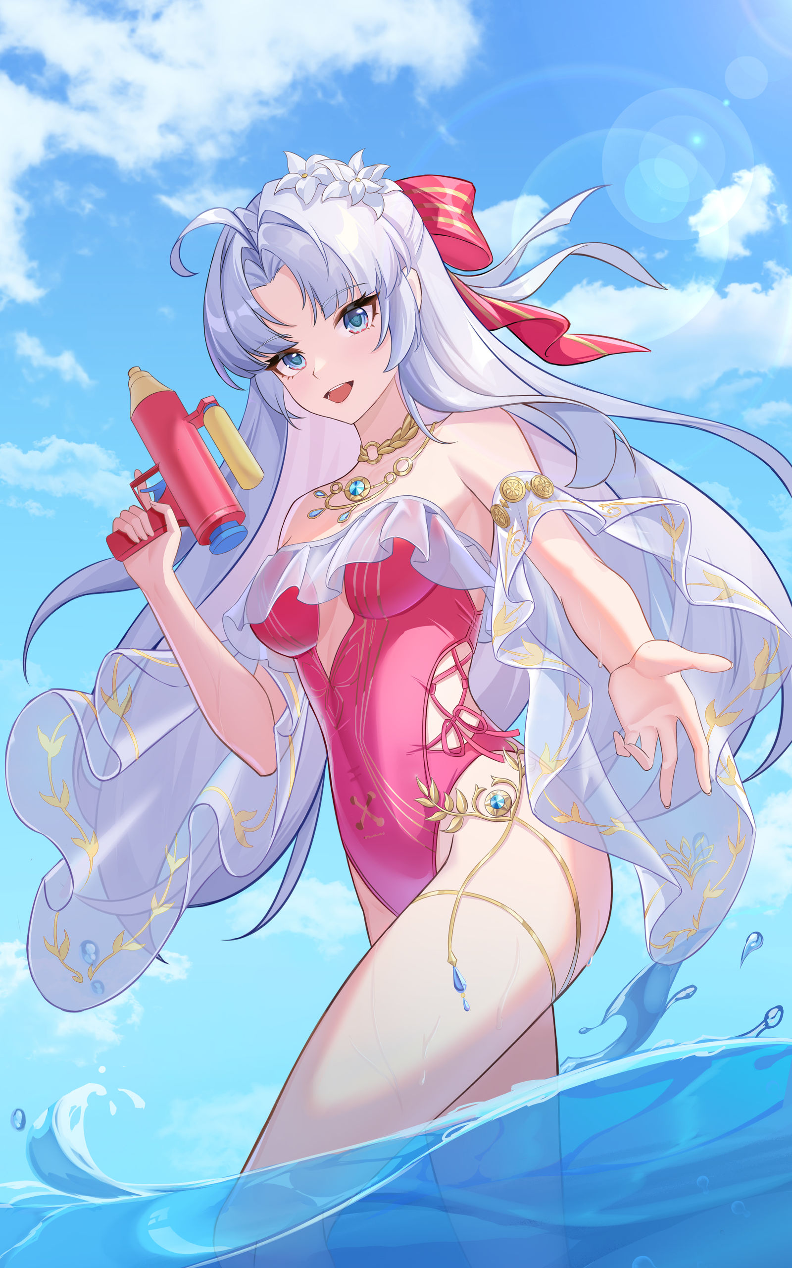 「珂莱塔·夏日旖旎」插画图片壁纸 「珂莱塔·夏日旖旎」插画图片壁纸