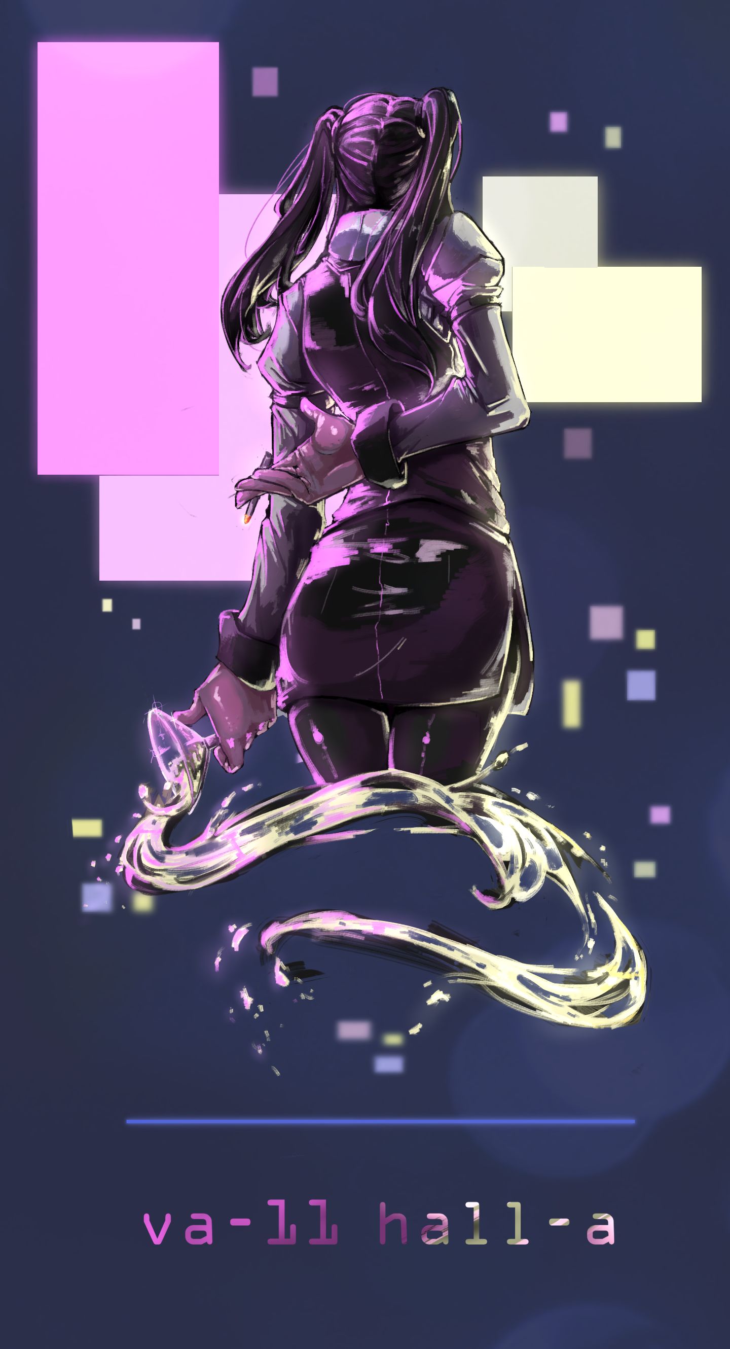 va-11 hall-a插画图片壁纸 va-11 hall-a插画图片壁纸
