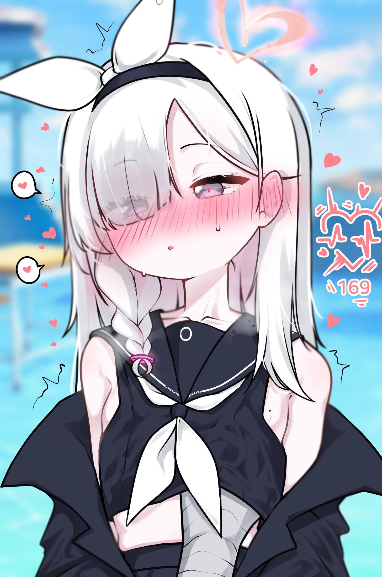 風邪をひいたようなので、一度だけ見てほしいというプラナちゃん。插画图片壁纸 風邪をひいたようなので、一度だけ見てほしいというプラナちゃん。插画图片壁纸