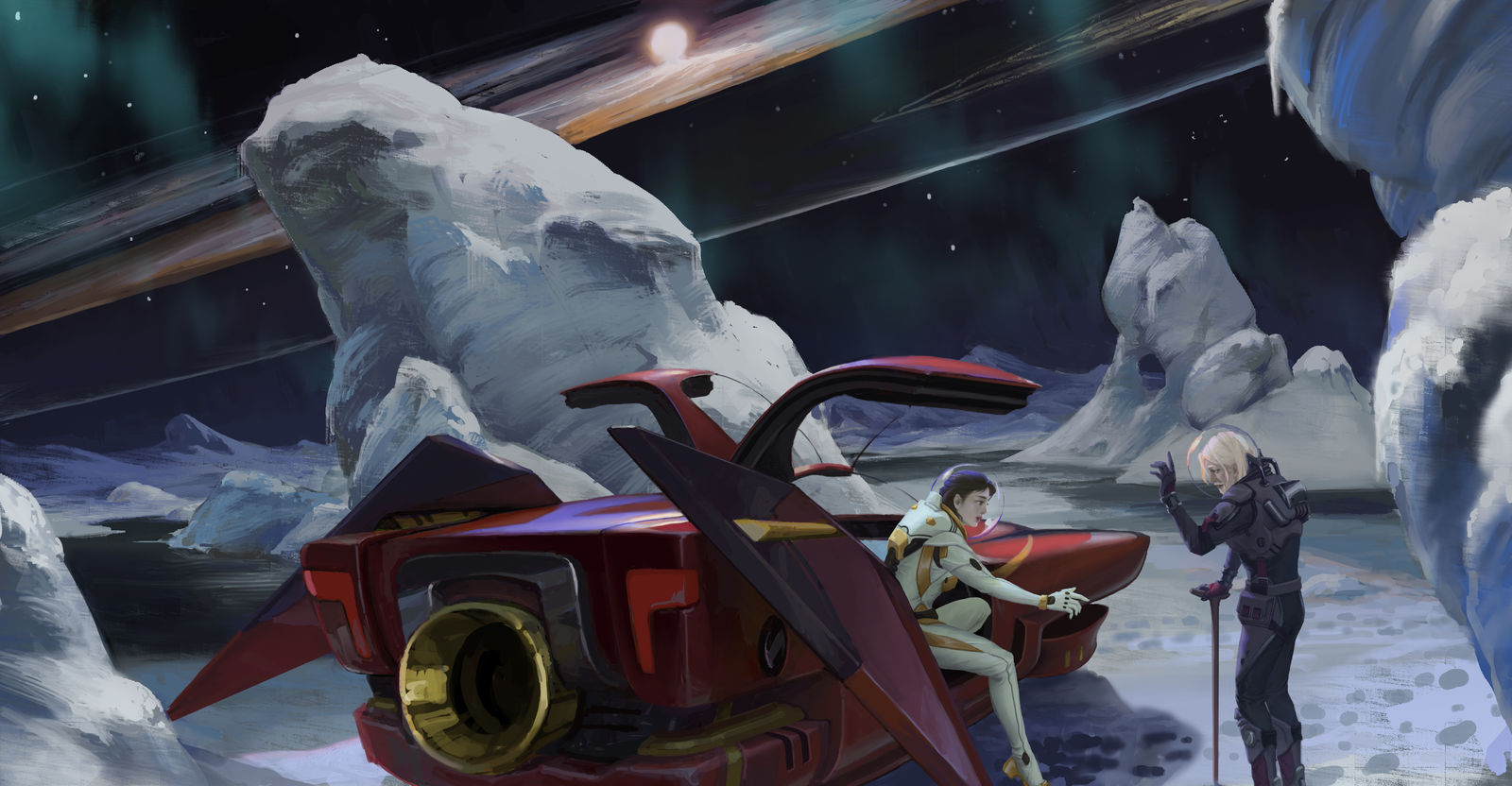 三体 童话故事 深水王子 露珠公主 二向箔 罗辑 程心插画图片壁纸 三体 童话故事 深水王子 露珠公主 二向箔 罗辑 程心插画图片壁纸