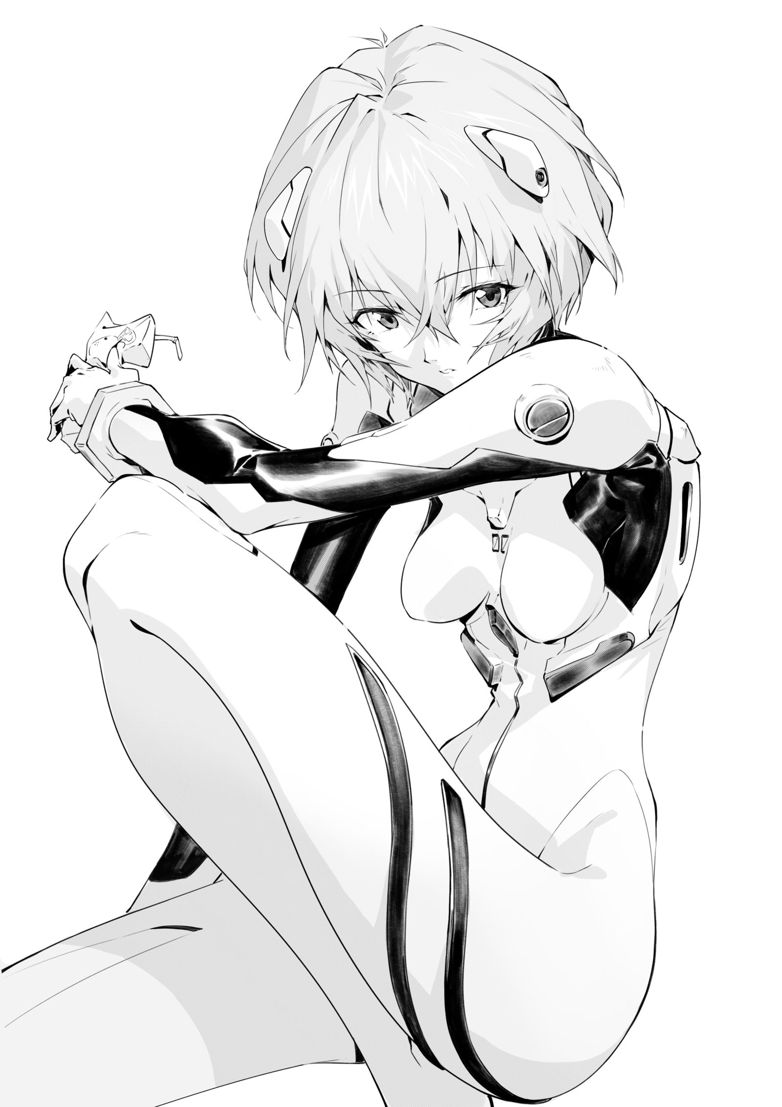 綾波レイ插画图片壁纸 綾波レイ插画图片壁纸