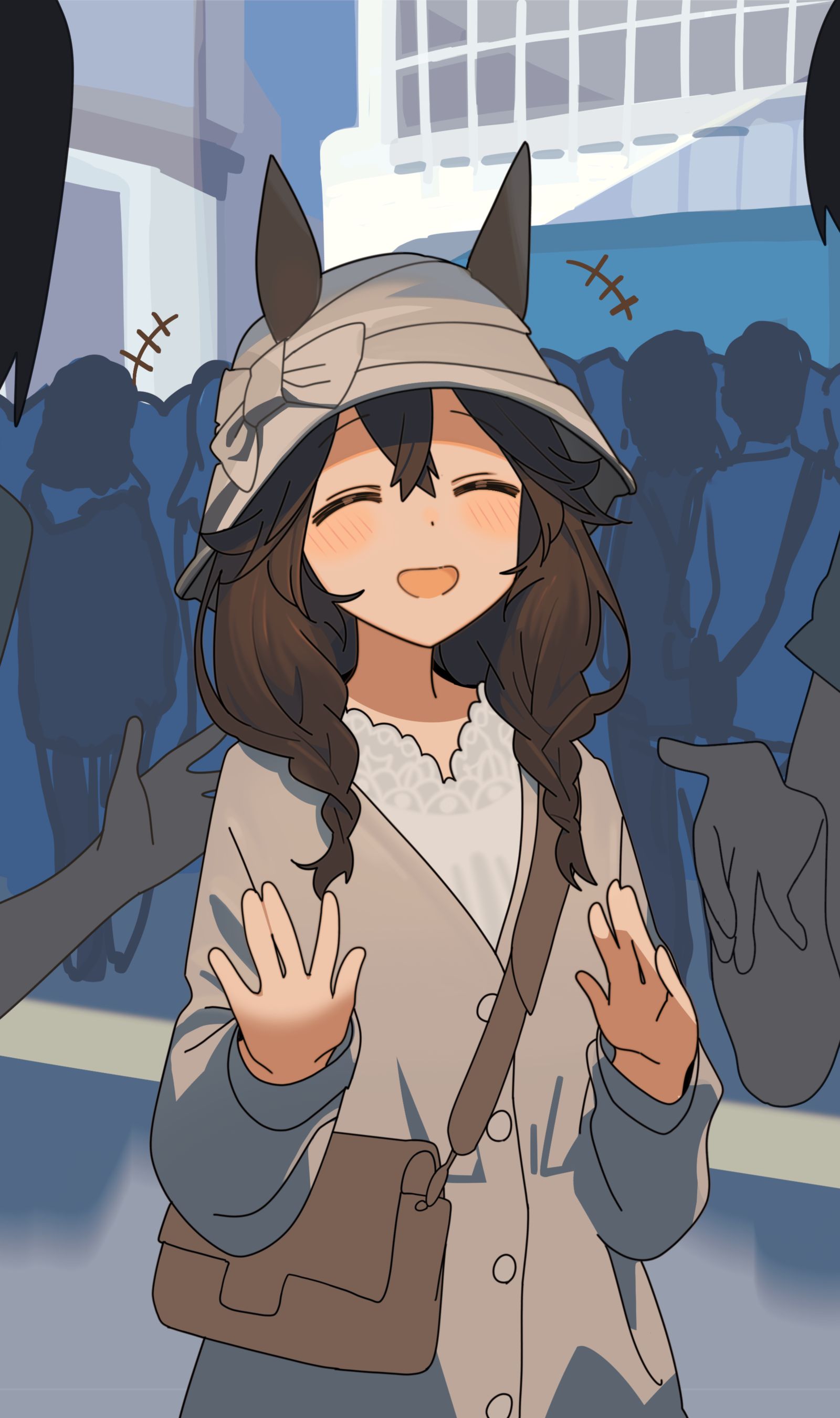 まちあわせ插画图片壁纸 まちあわせ插画图片壁纸