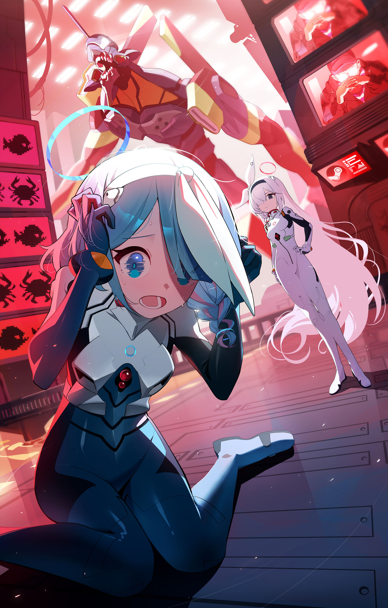 スチームに乗れ、アロナ。 スチームに乗れ、アロナ。