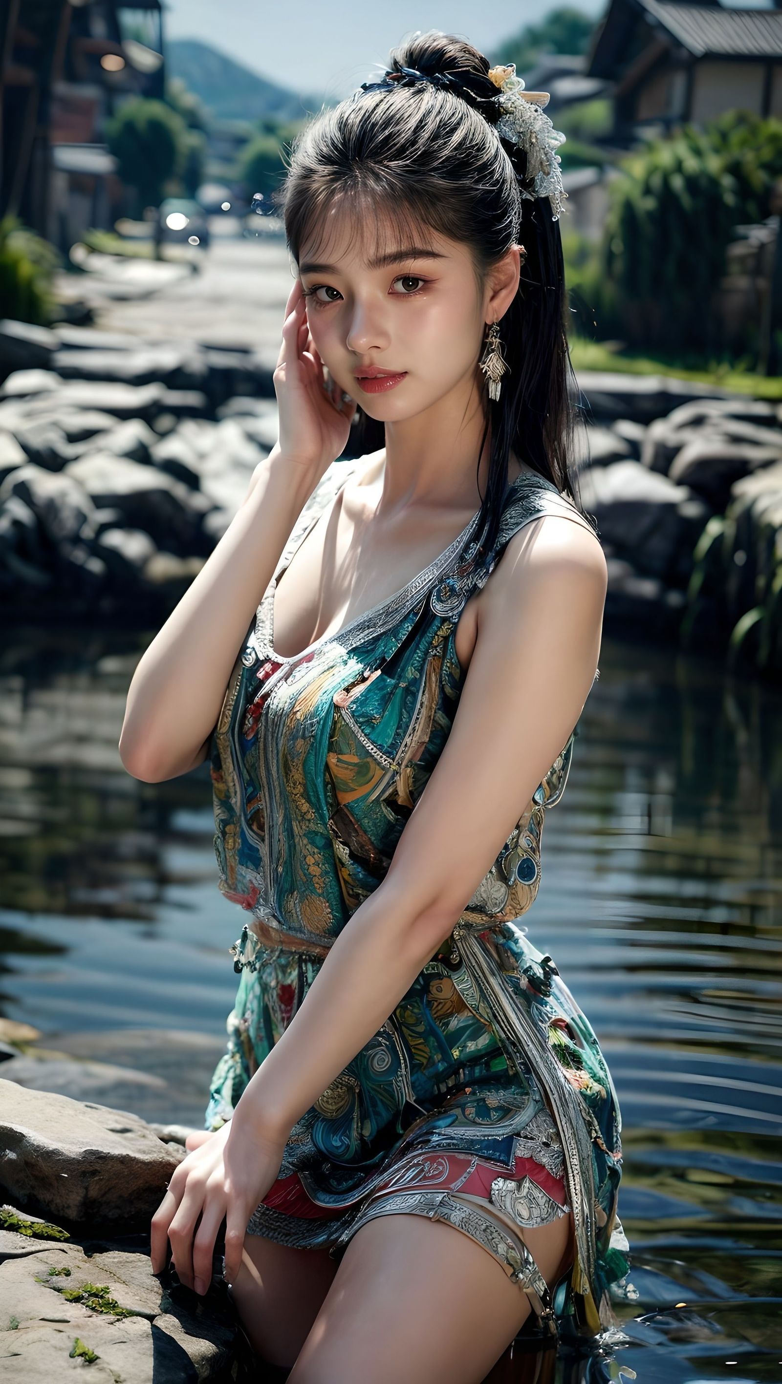 一粒尘可填海,一叶草斩尽日月星辰插画图片壁纸 一粒尘可填海,一叶草斩尽日月星辰插画图片壁纸