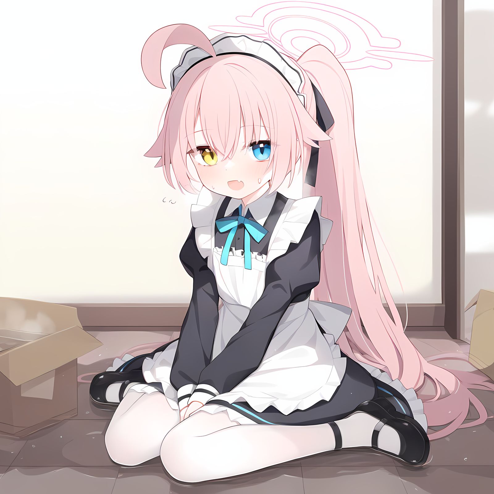 女仆装星野插画图片壁纸 女仆装星野插画图片壁纸