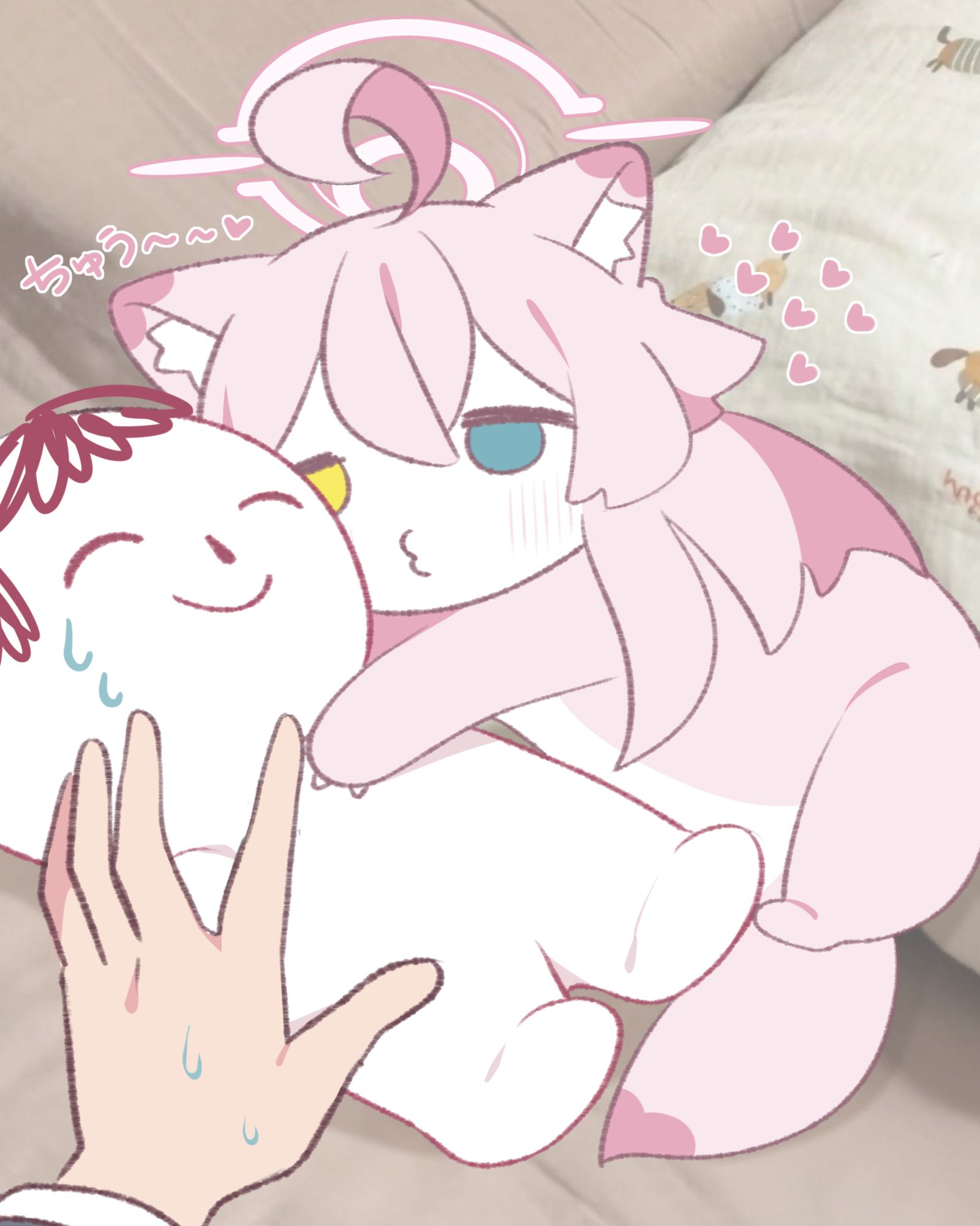 落ち着けよ..ホタチちゃん! ホシノイタチ !!插画图片壁纸 落ち着けよ..ホタチちゃん! ホシノイタチ !!插画图片壁纸