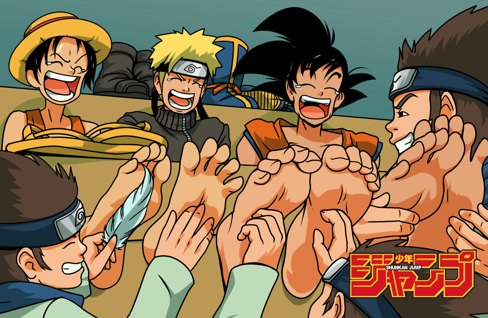 Shonen Jump Tickles插画图片壁纸 Shonen Jump Tickles插画图片壁纸