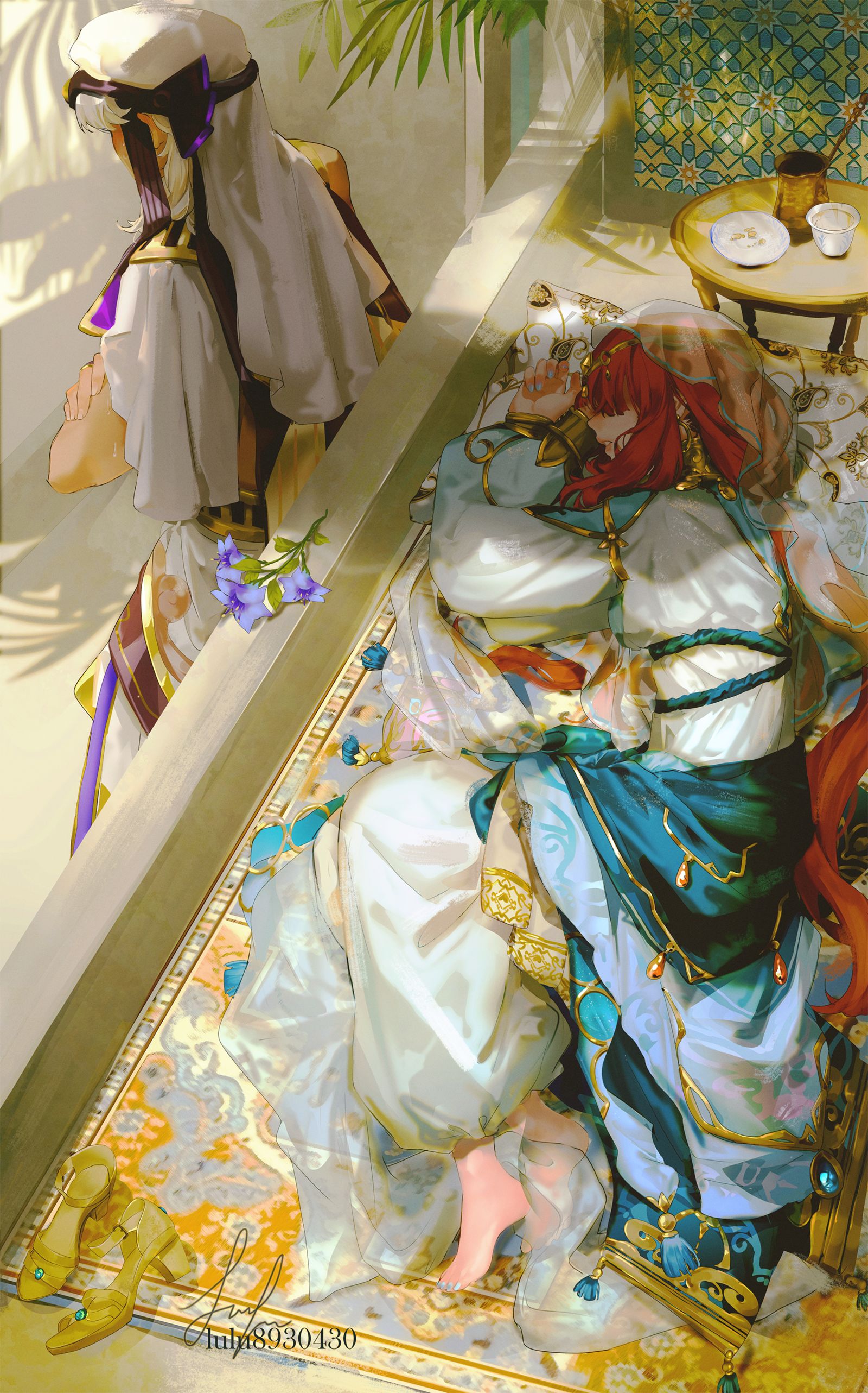 昼寝插画图片壁纸 昼寝插画图片壁纸