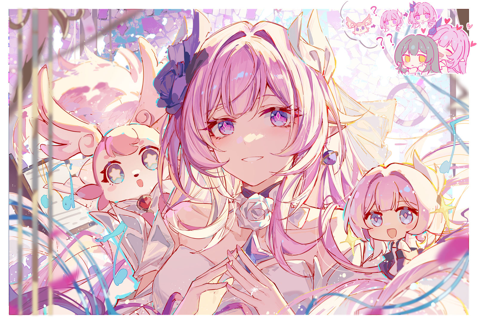 昔涟插画图片壁纸 昔涟插画图片壁纸