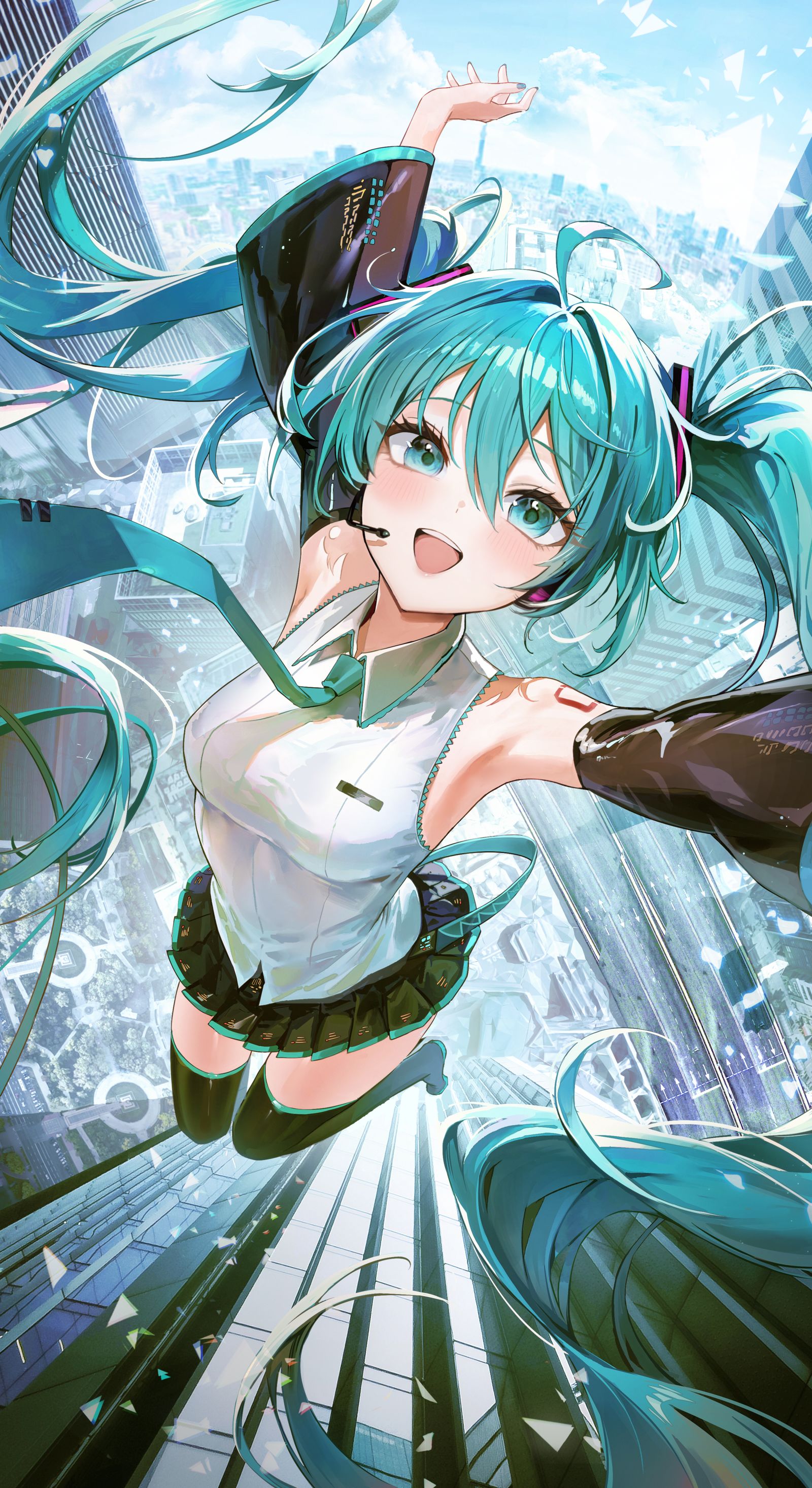 初音ミク 插画图片壁纸 初音ミク 插画图片壁纸