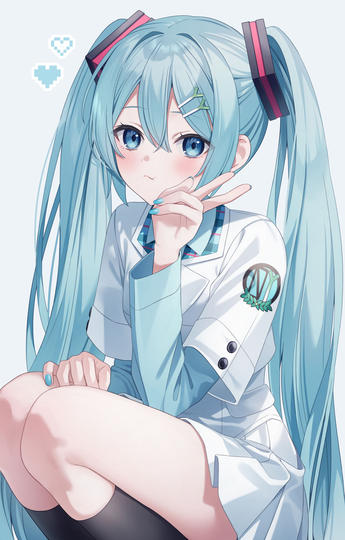 スクールミクさん插画图片壁纸 スクールミクさん插画图片壁纸