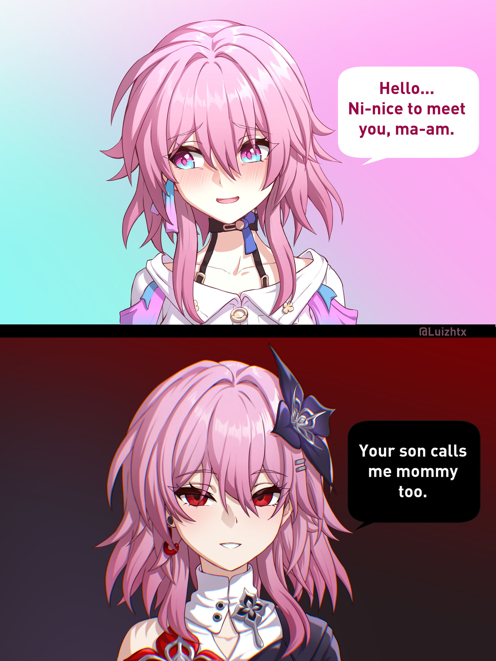 March 7h / Evernight插画图片壁纸 March 7h / Evernight插画图片壁纸