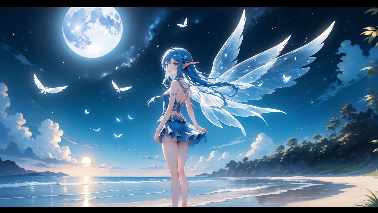 精灵插画图片壁纸 精灵插画图片壁纸