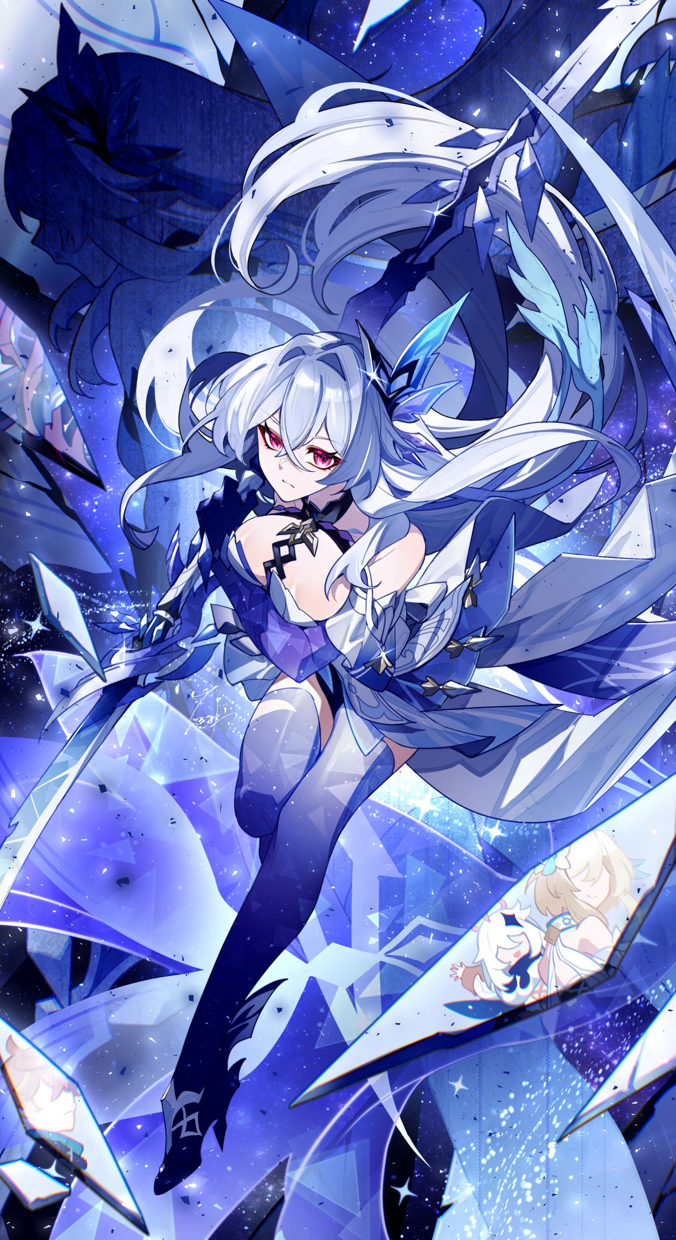 「星々よ、静かに眠れ」插画图片壁纸 「星々よ、静かに眠れ」插画图片壁纸