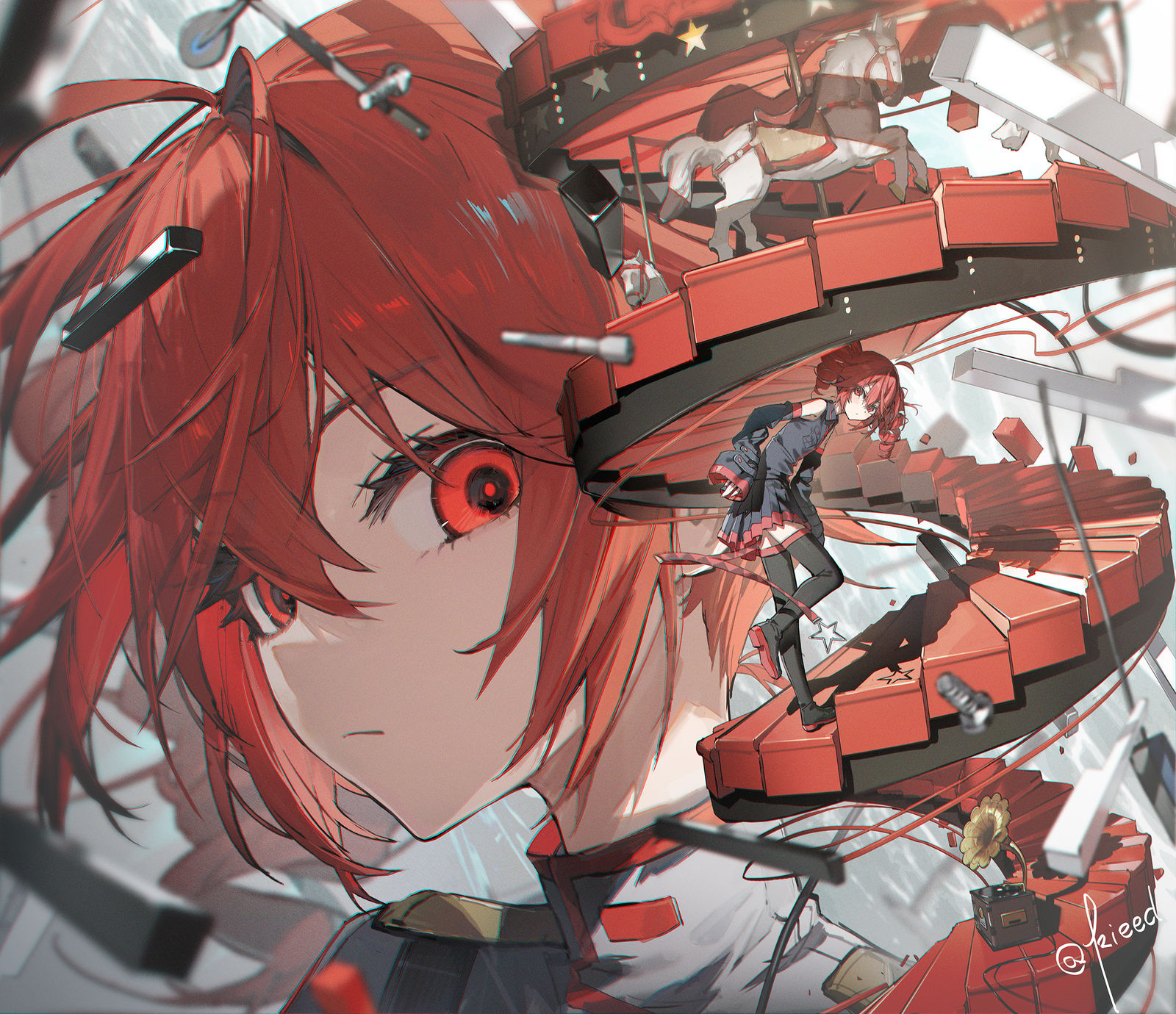 Teto插画图片壁纸 Teto插画图片壁纸